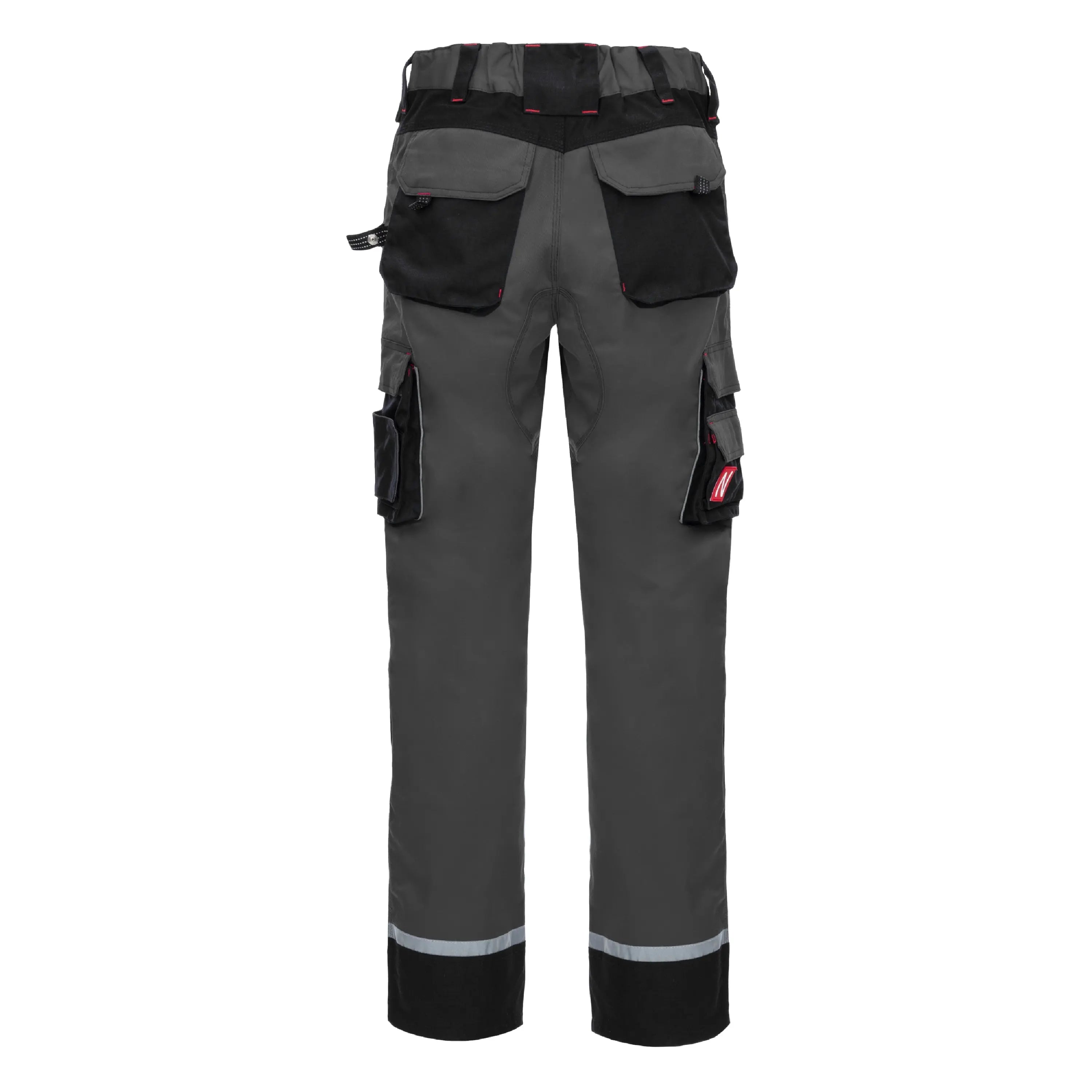 NITRAS MOTION TEX PRO FX, Arbeitshose, lang, grau / schwarz, OEKO-TEX - KERA Arbeitsschutz