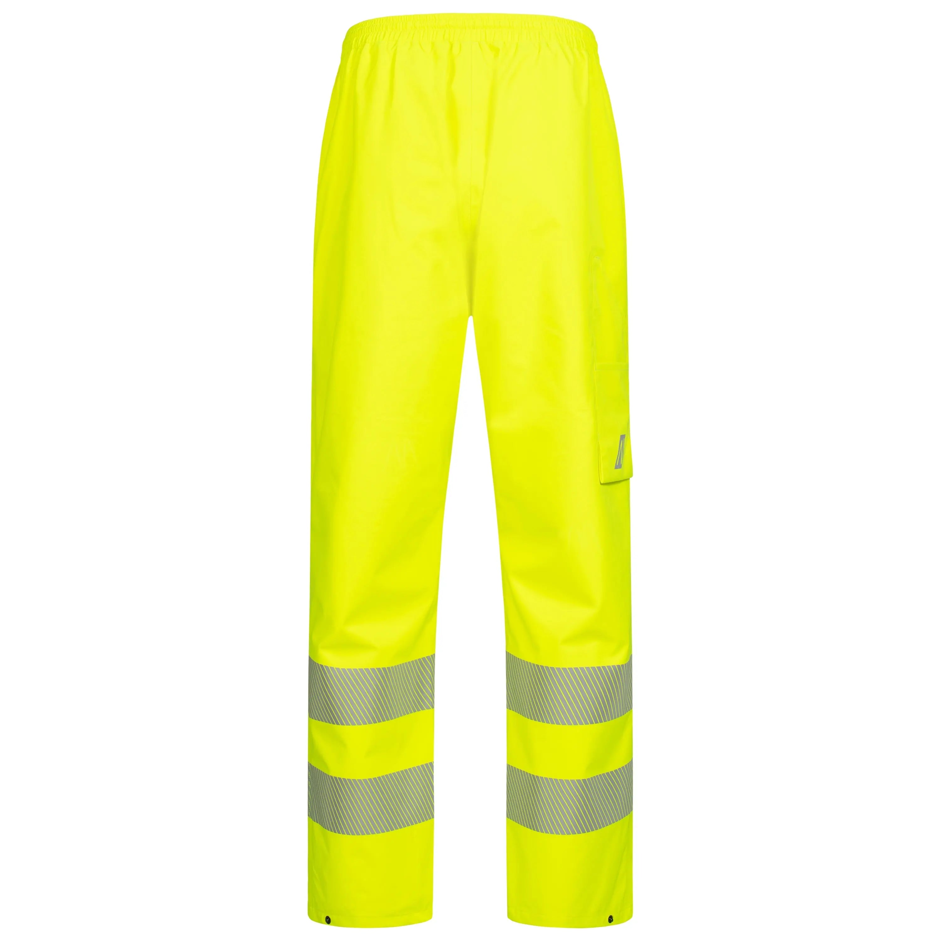 NITRAS MOTION TEX VIZ PLUS, Warn-Regenhose, neongelb, EN ISO 13688, EN ISO 20471, EN 343 - KERA Arbeitsschutz