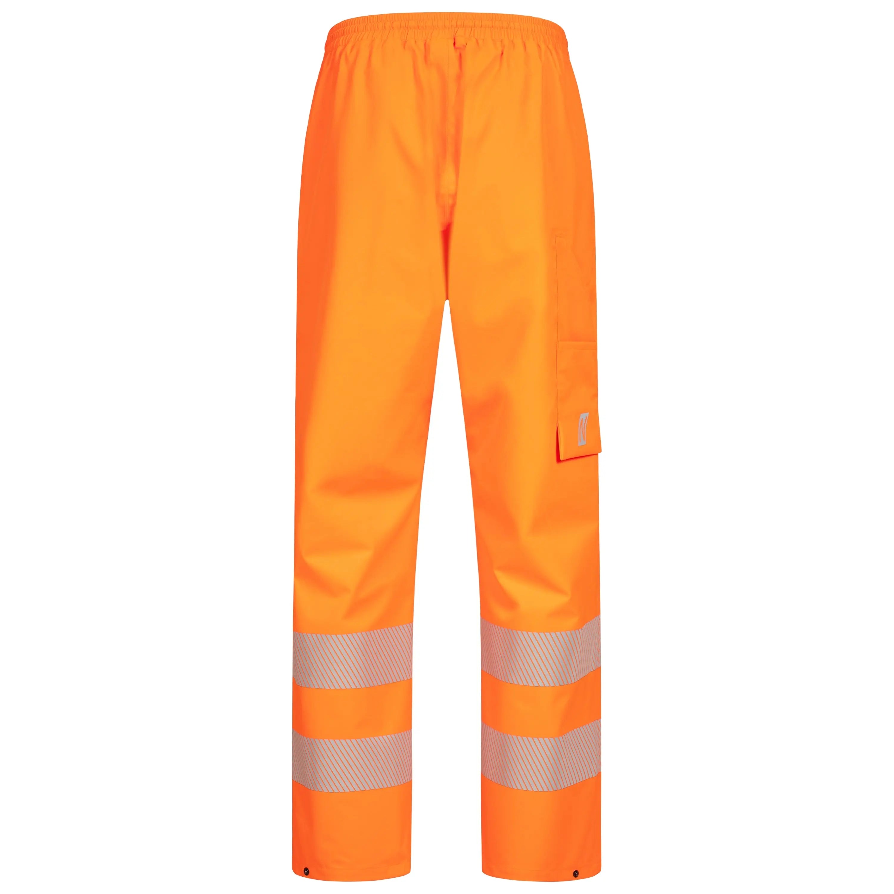 NITRAS MOTION TEX VIZ PLUS, Warn-Regenhose, neonorange, EN ISO 13688, EN ISO 20471, EN 343 - KERA Arbeitsschutz