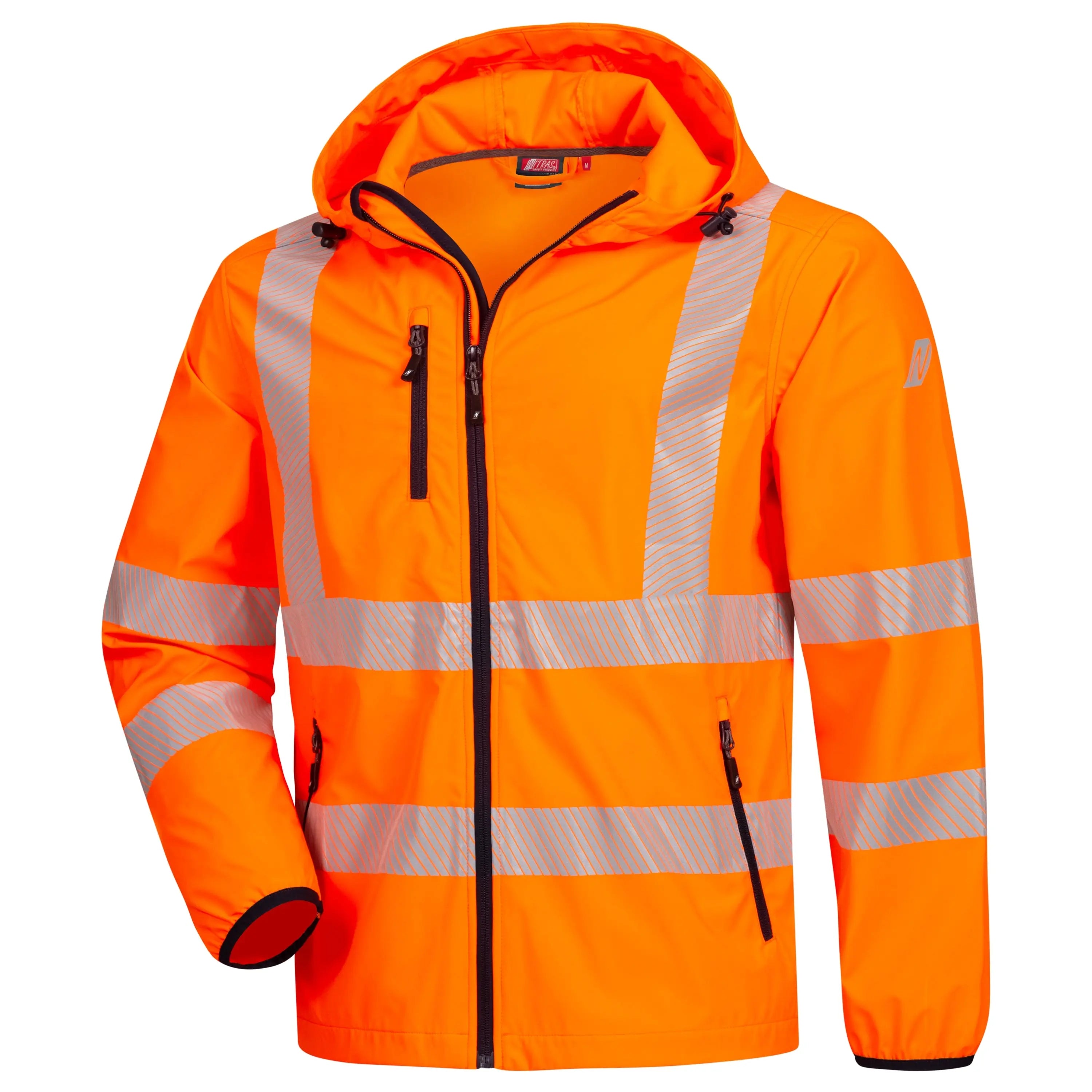 NITRAS MOTION TEX VIZ, Warnschutz-Windbreaker, neonorange - KERA Arbeitsschutz