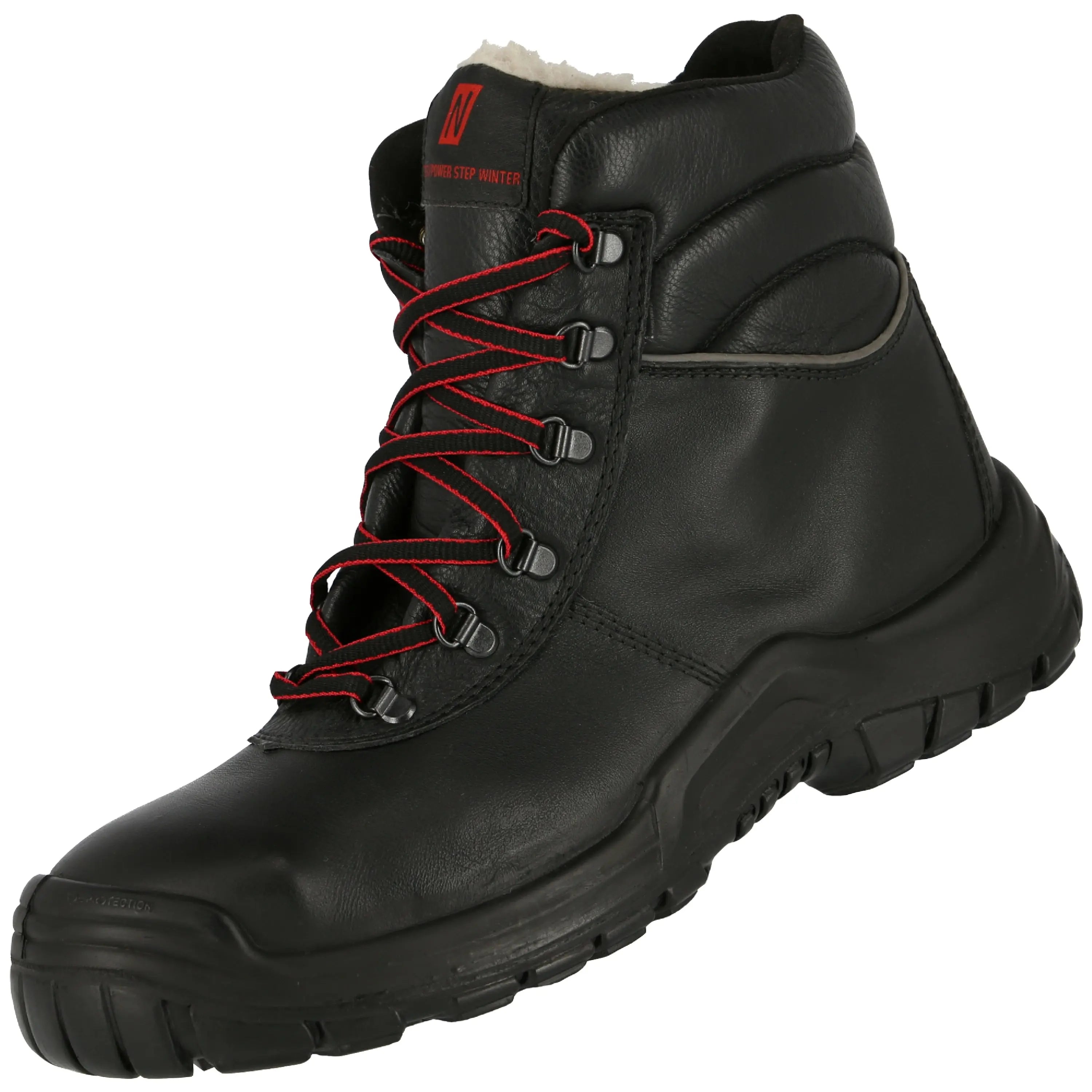 NITRAS POWER STEP MID+, S3 CI HI HRO SRC Sicherheitswinterstiefel, hoch, schwarz, EN ISO 20345, DGUV Regel 112-191 - KERA Arbeitsschutz