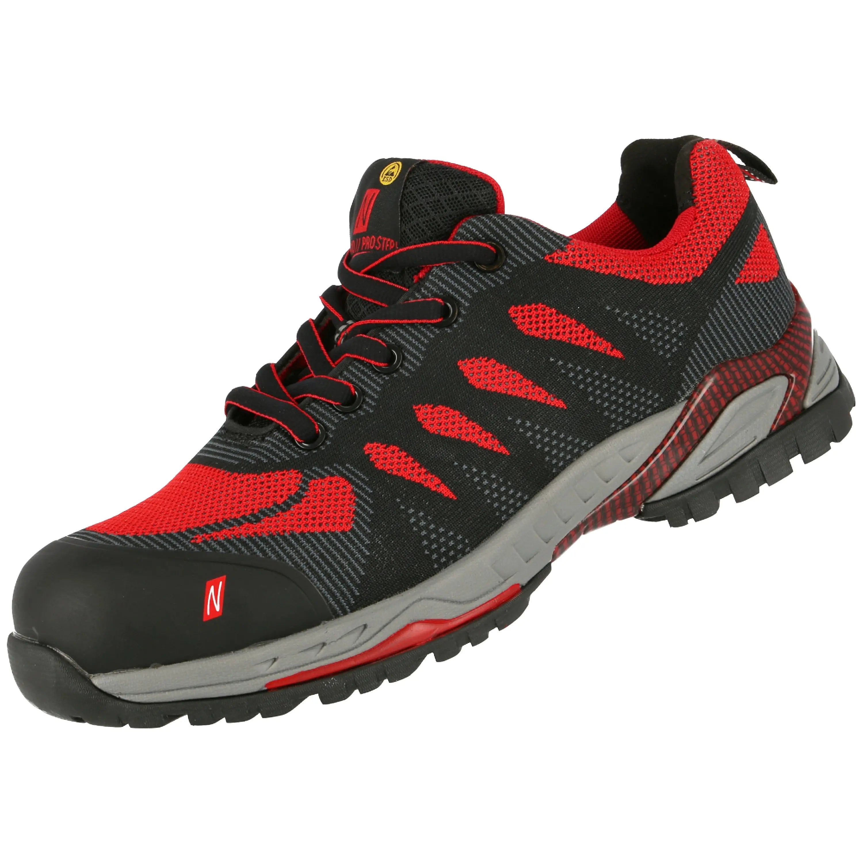 NITRAS PRO STEP, Sicherheitshalbschuhe, EN ISO 20345, EN IEC 61340-4-3 - KERA Arbeitsschutz