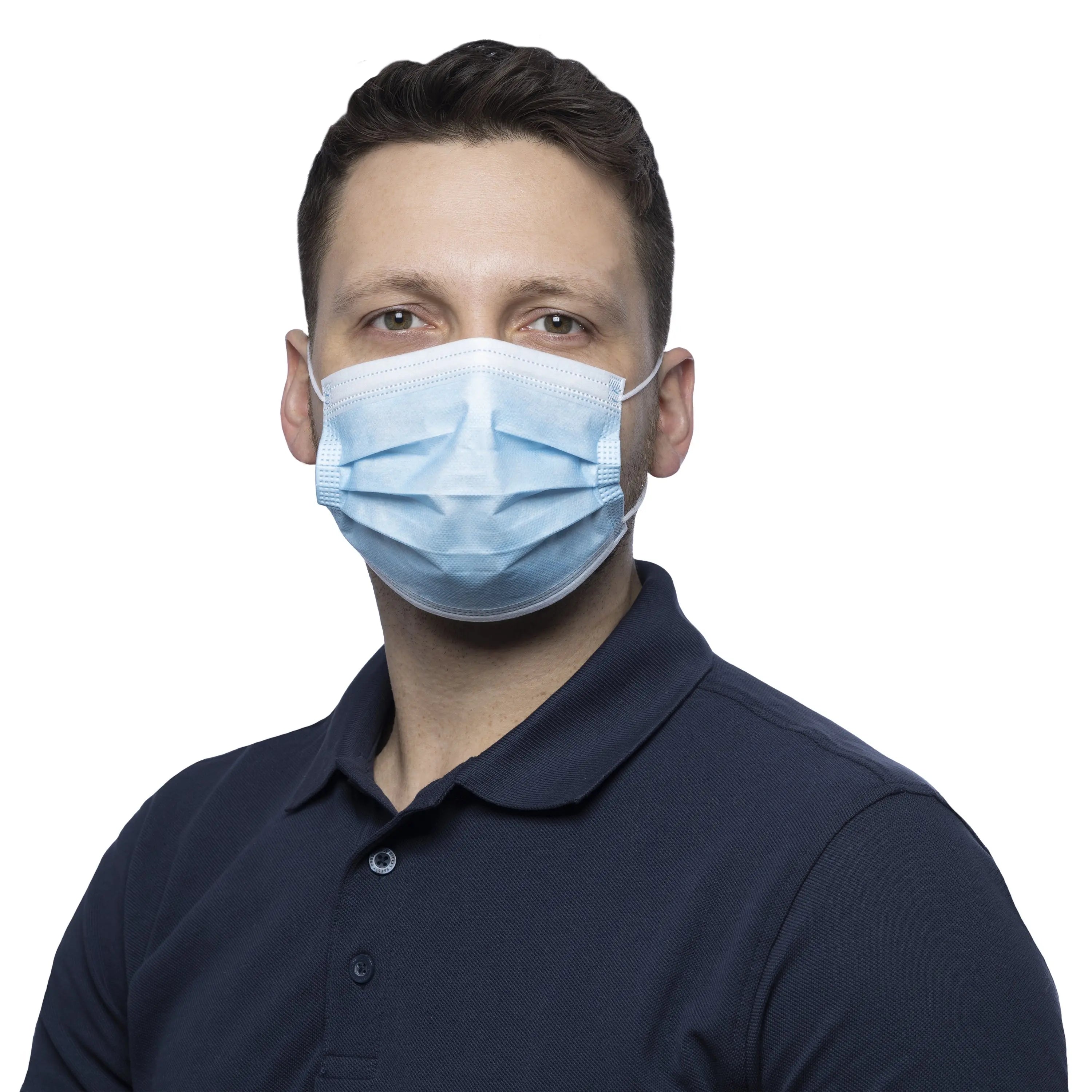 NITRAS PROTECT, Medizinische Gesichtsmaske, blau, Box à 50 Stück - KERA Arbeitsschutz