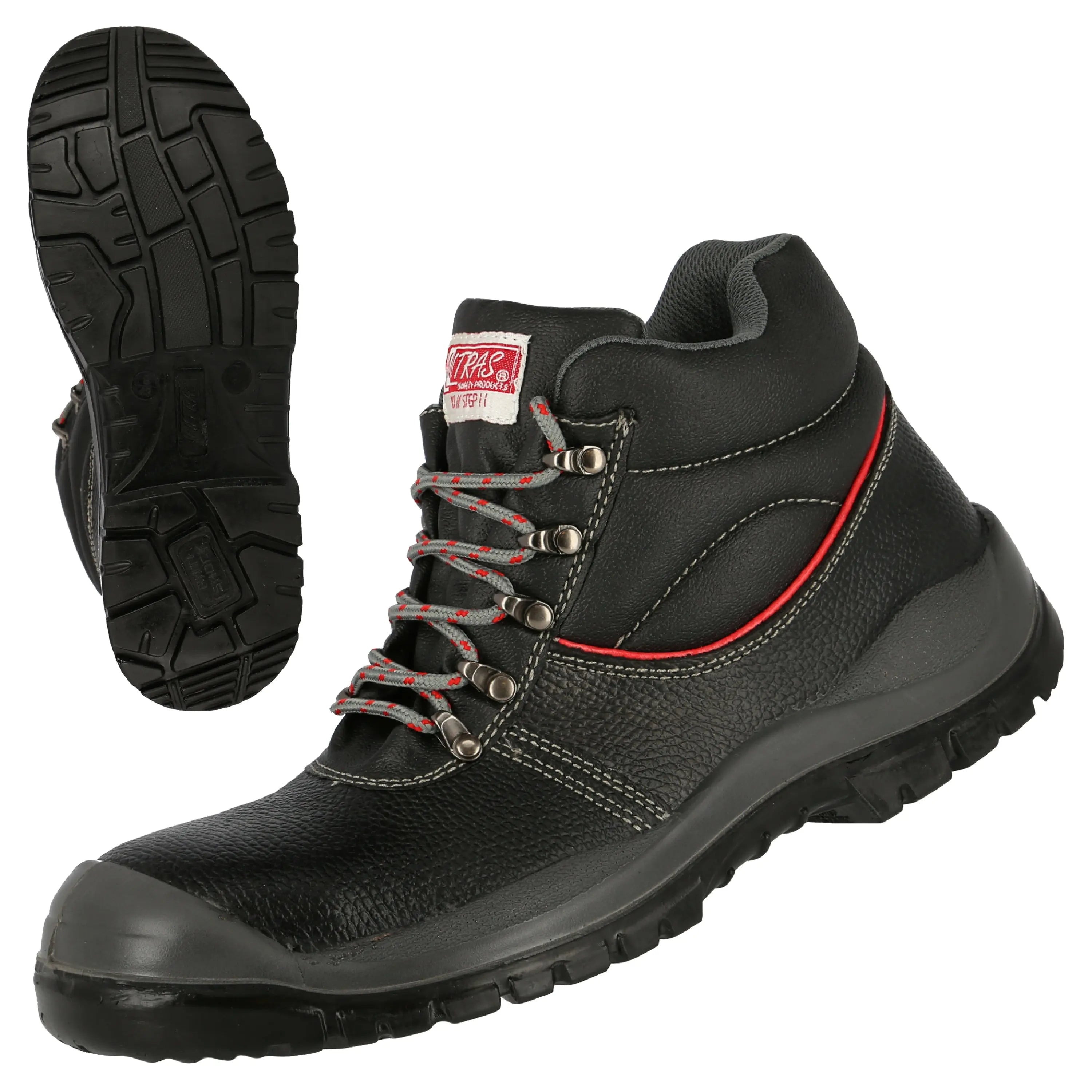 NITRAS STEP MID, S3 Sicherheitsstiefel, halbhoch, schwarz, EN ISO 20345 - KERA Arbeitsschutz