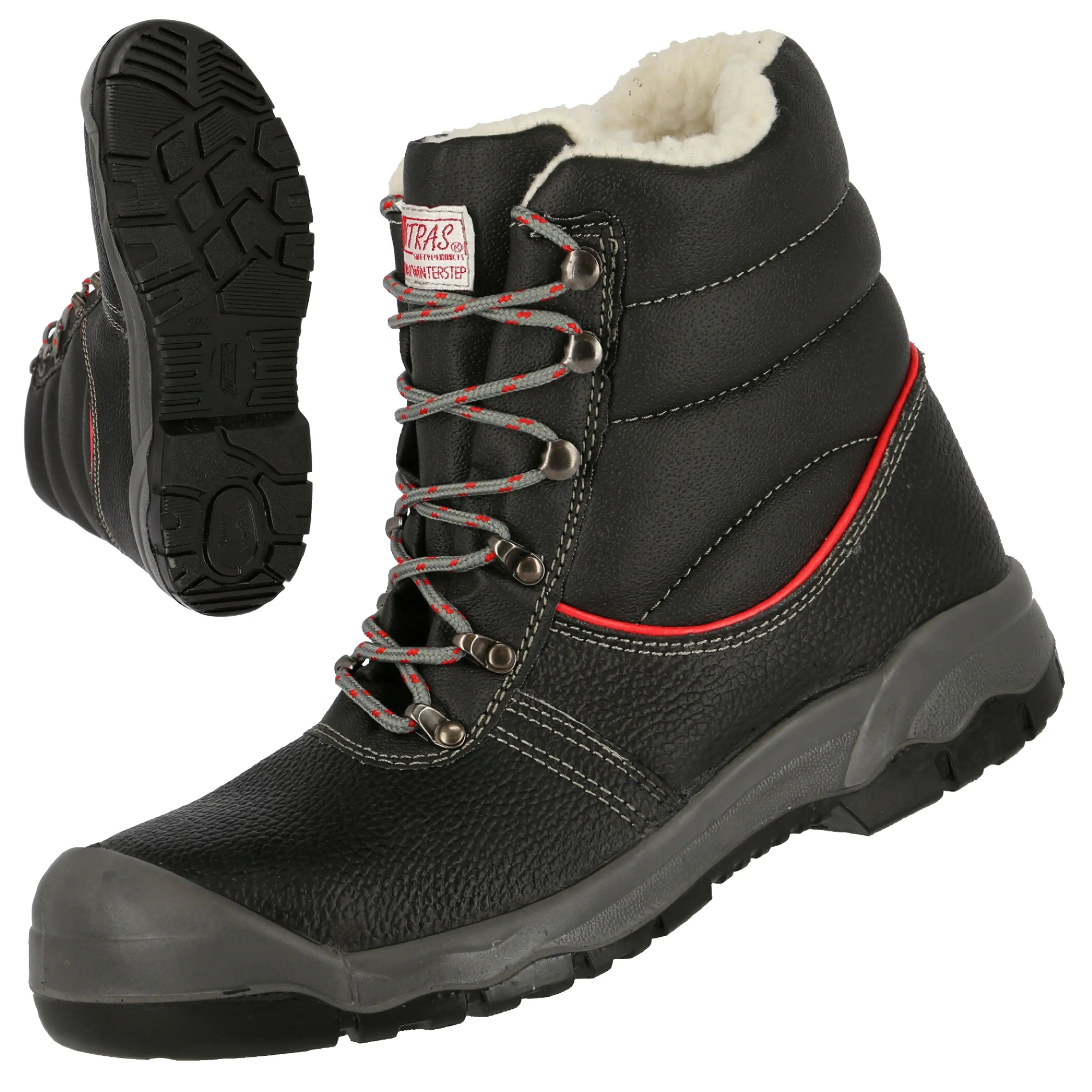 NITRAS STEP MID+ W, S3 Sicherheitswinterstiefel, hoch, schwarz, EN ISO 20345 - KERA Arbeitsschutz