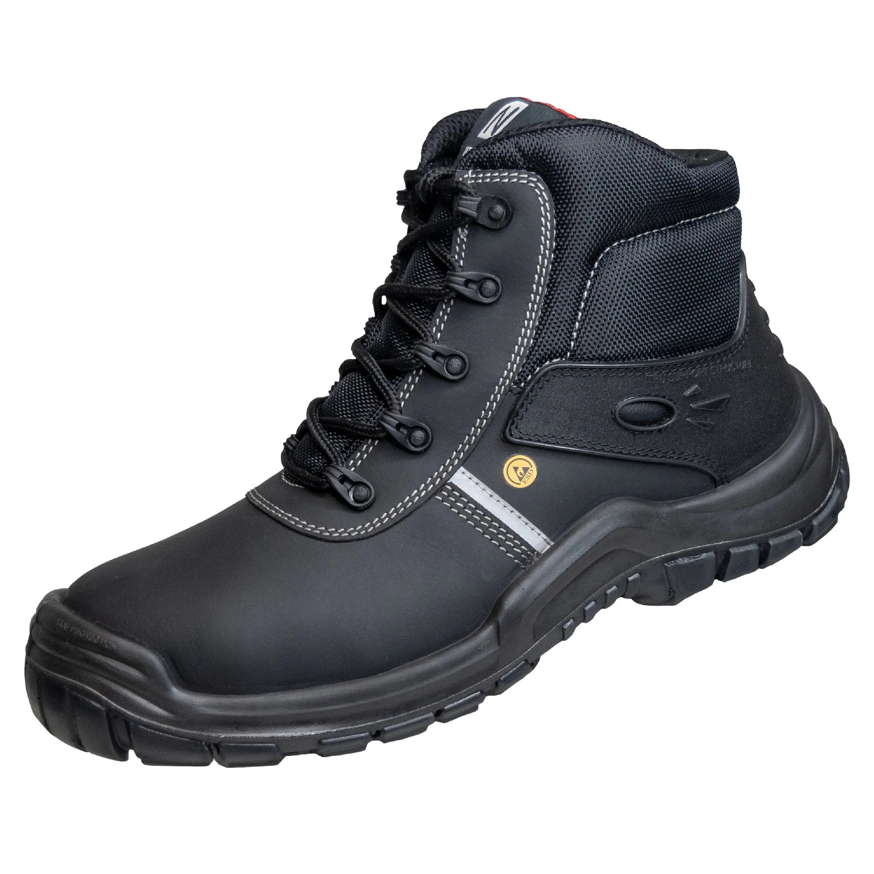 NITRAS UTILITY STEP MID, S3L CI FO SR Sicherheitsstiefel, schwarz, EN ISO 20345, EN IEC 61340-4-3, DGUV Regel 112-191 - KERA Arbeitsschutz