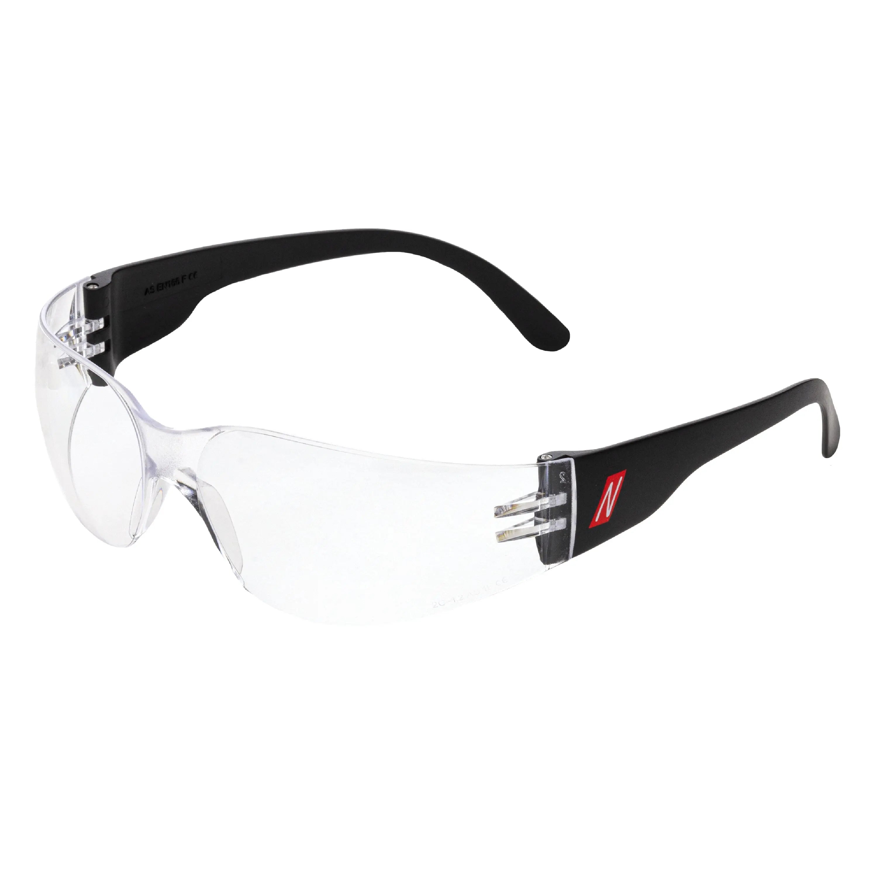 NITRAS VISION PROTECT BASIC, Schutzbrille, schwarz, EN 166 - KERA Arbeitsschutz