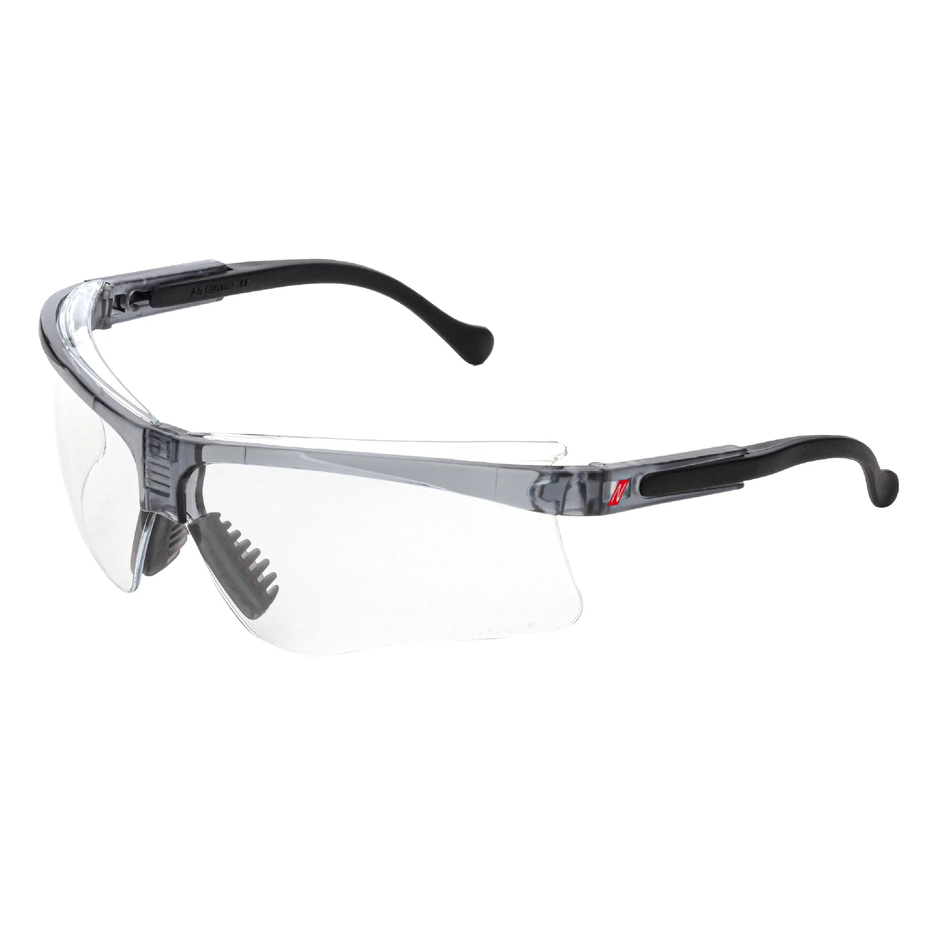 NITRAS VISION PROTECT PREMIUM, Schutzbrille, schwarz, Sichtscheiben klar, EN 166 - KERA Arbeitsschutz