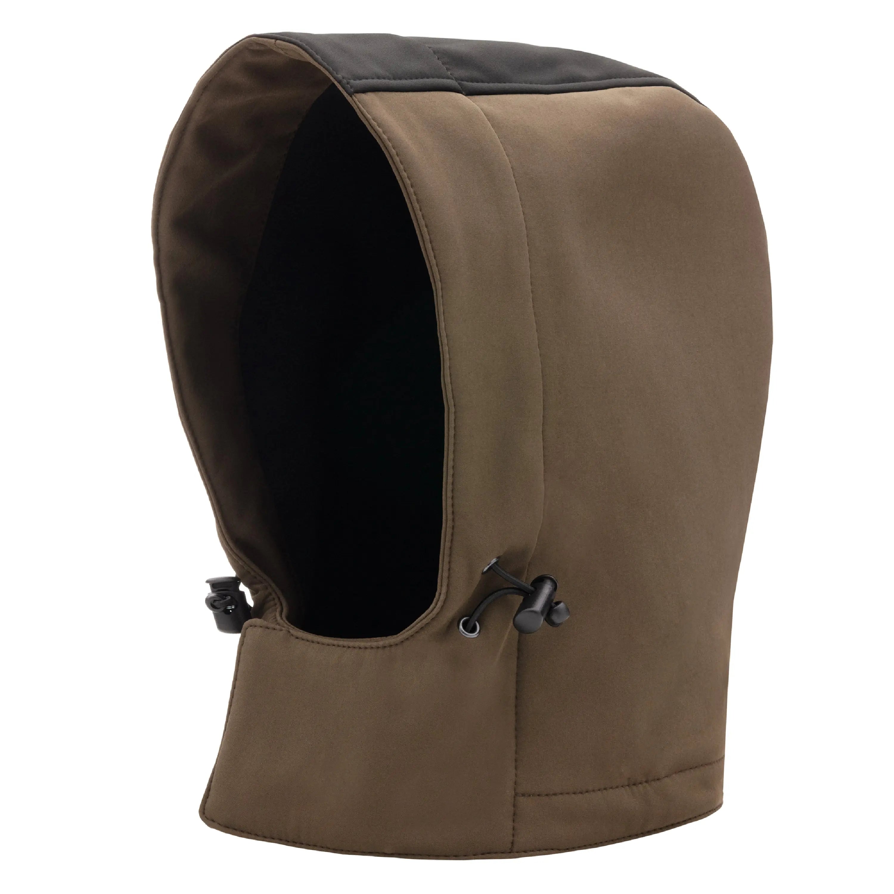 NITRAS abnehmbare Kapuze, braun / schwarz - KERA Arbeitsschutz