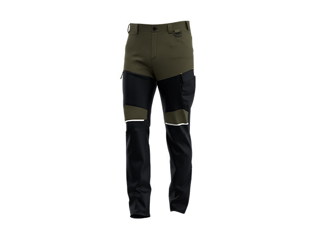 Arbeitshosen Khaki/Nachtblau Safety Jogger Workwear OAK TROUSERS M