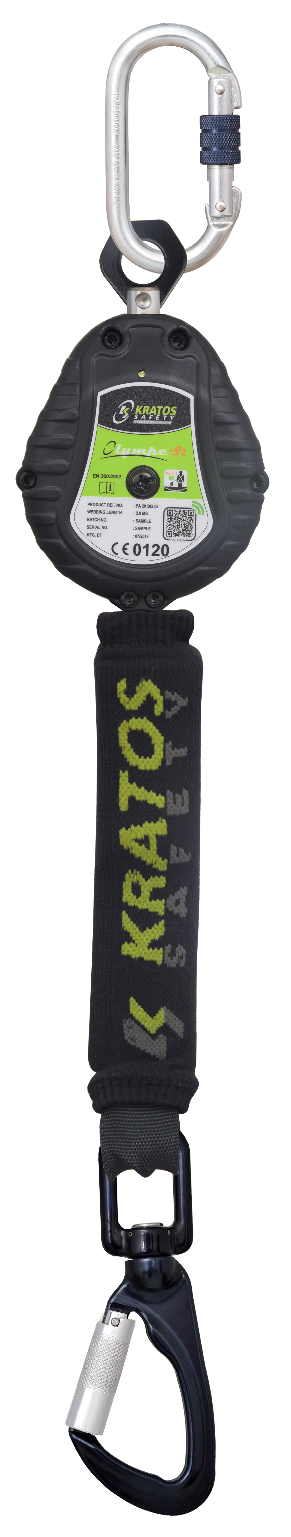 OLYMPE-S2 Gurtband Höhensicherungsgerät Länge 2 m