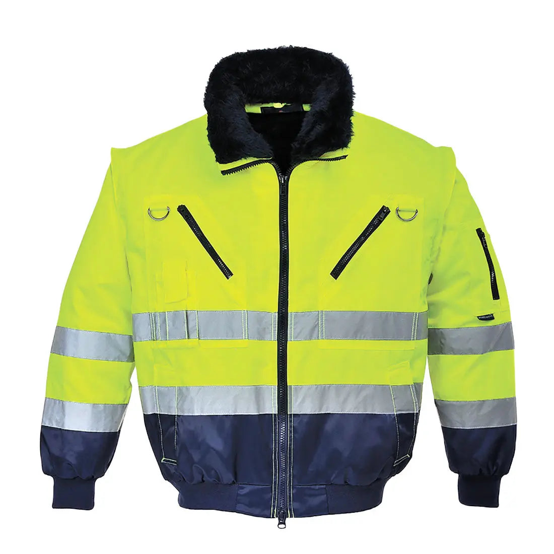 Warnschutz 3-in-1 Kontrast Pilotjacke PJ50 KERA-Arbeitsschutz