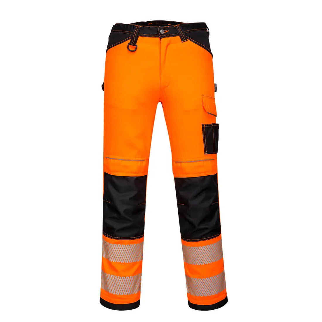 PW3 Leichte Warnschutz-Stretch Arbeitsbundhose PW303 - KERA Arbeitsschutz