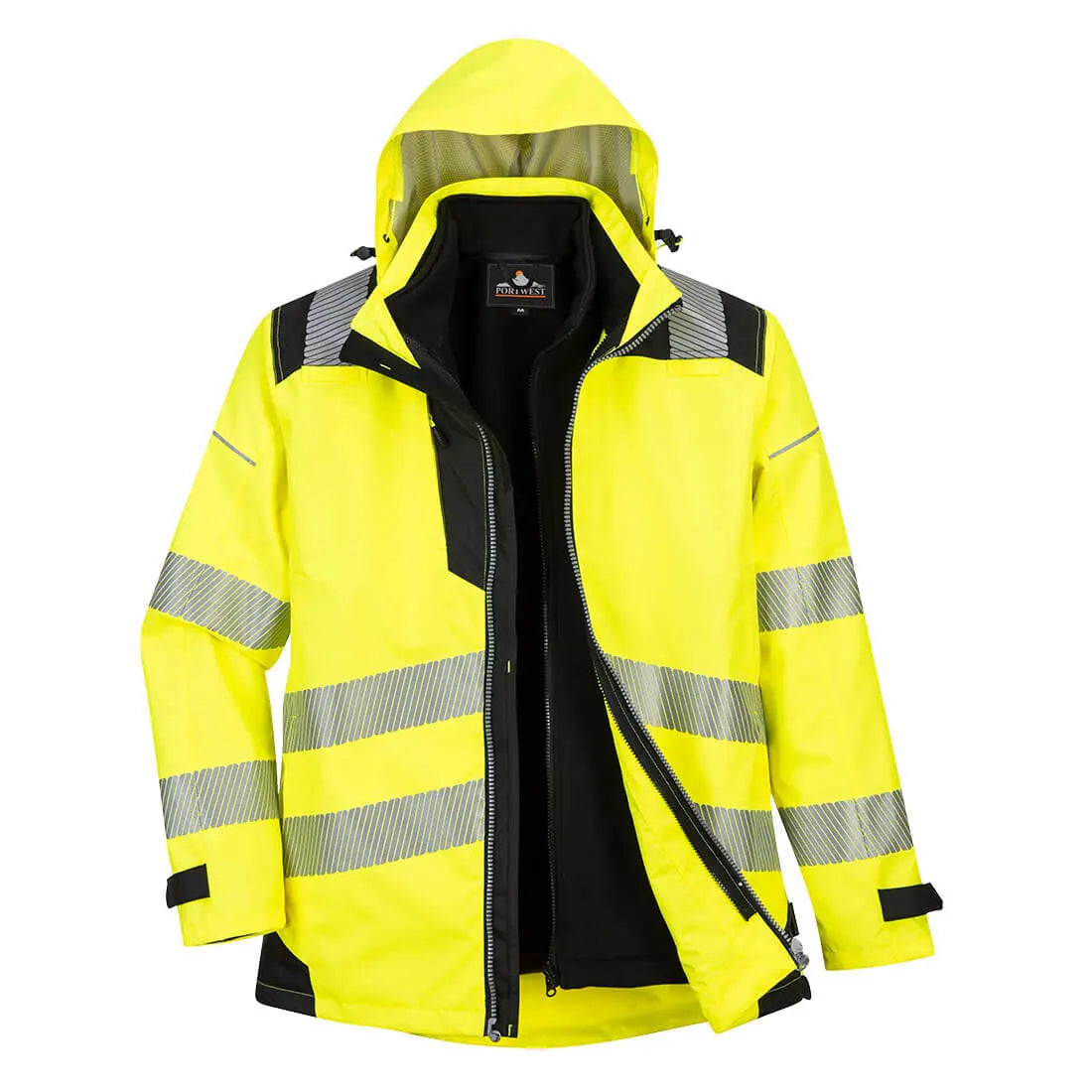 PW3 Warnschutz 3-in-1 Jacke PW365 - KERA Arbeitsschutz