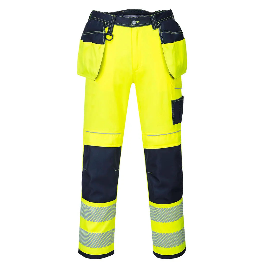 PW3 Warnschutz Arbeitsbundhose mit Holstertaschen T501 - KERA Arbeitsschutz