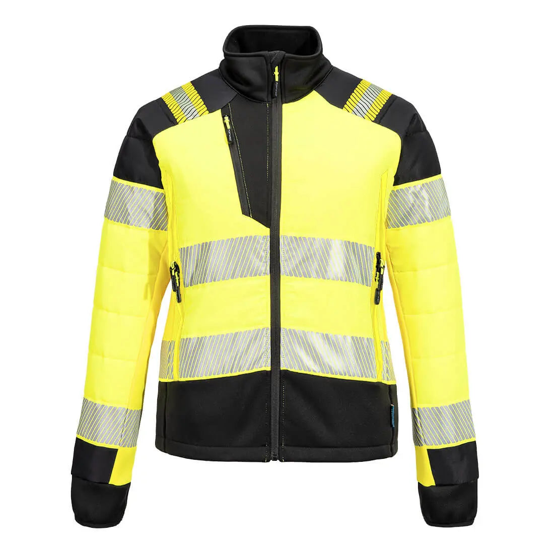 PW3 Warnschutz Damen Hybrid Steppjacke T171 - KERA Arbeitsschutz