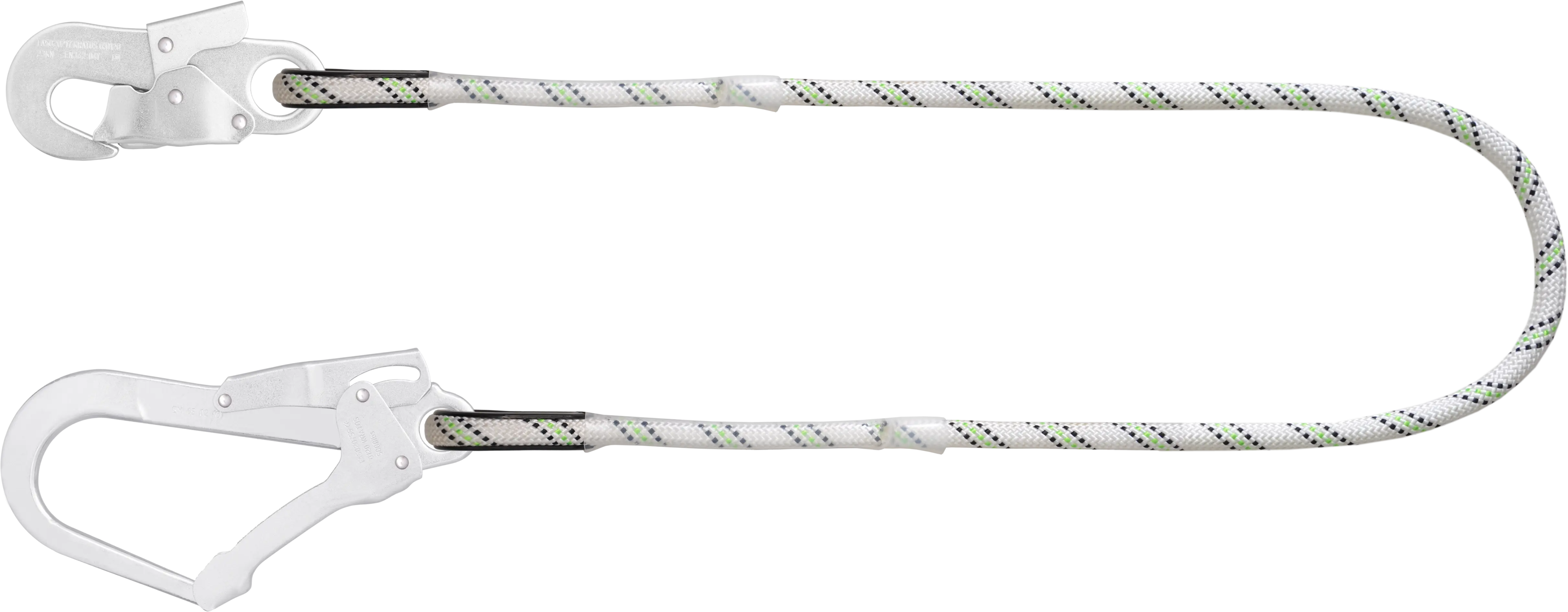 Rückhalteverbindungsmittel Kernmantelseil 1,50 m mit FA 50 202 17 und FA 50 207 55