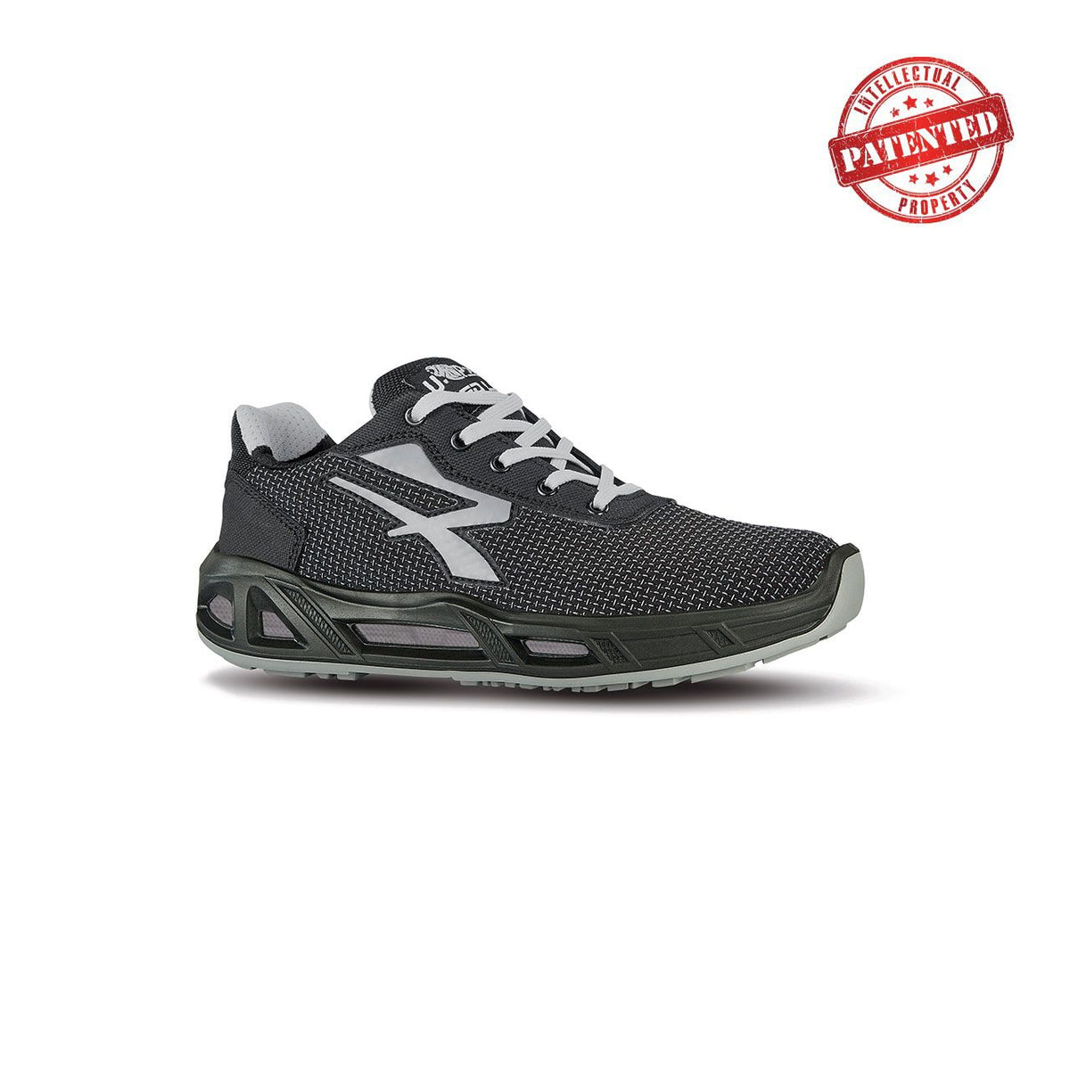 U-Power Sicherheitshalbschuhe S3S IMPERIUS CARPET s ESD BLACK / GREY