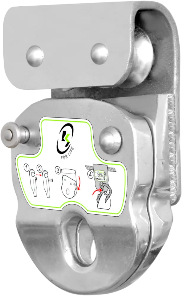Seilgleiter öffenbar mit Rollen für horizontale Anschlageinrichtung KS-Line (KS4000)