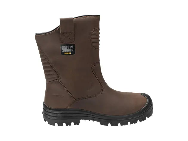Sicherheitsschuhe MAYON S3S WINTER dark brown SAFETY SAFETY