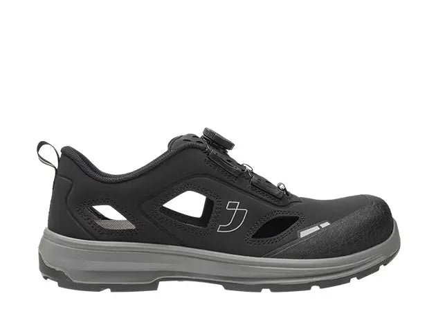 Sicherheitsschuhe S1PS Schwarz Safety Jogger FLUX SANDAL TLS