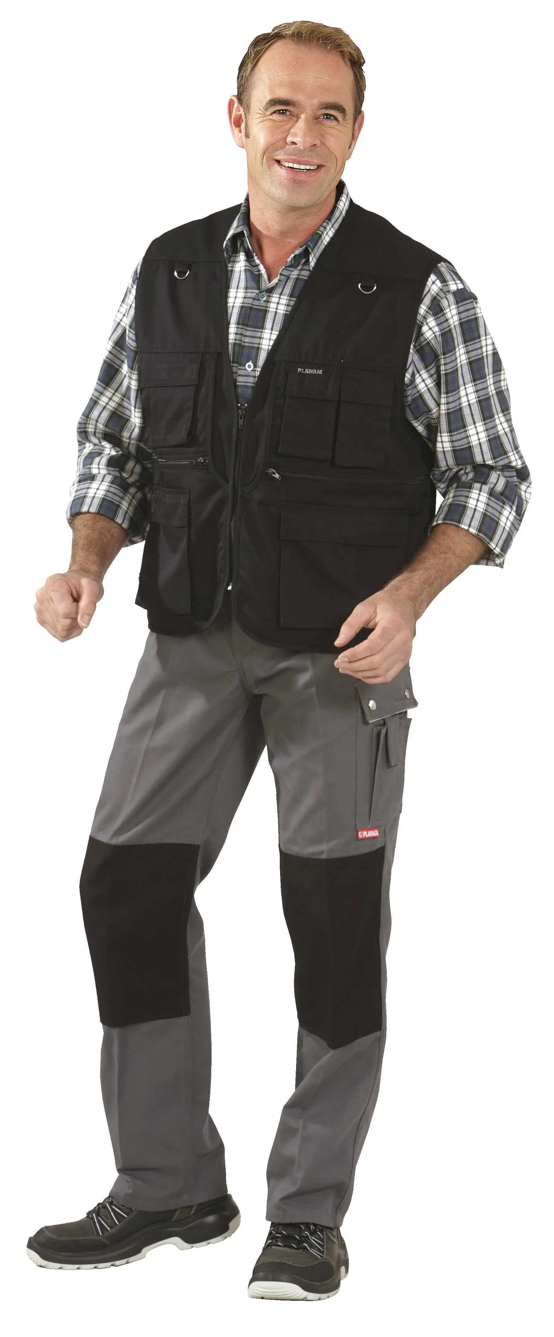 Sommer Weste Herren Ganzjährig Planam marine - KERA Arbeitsschutz