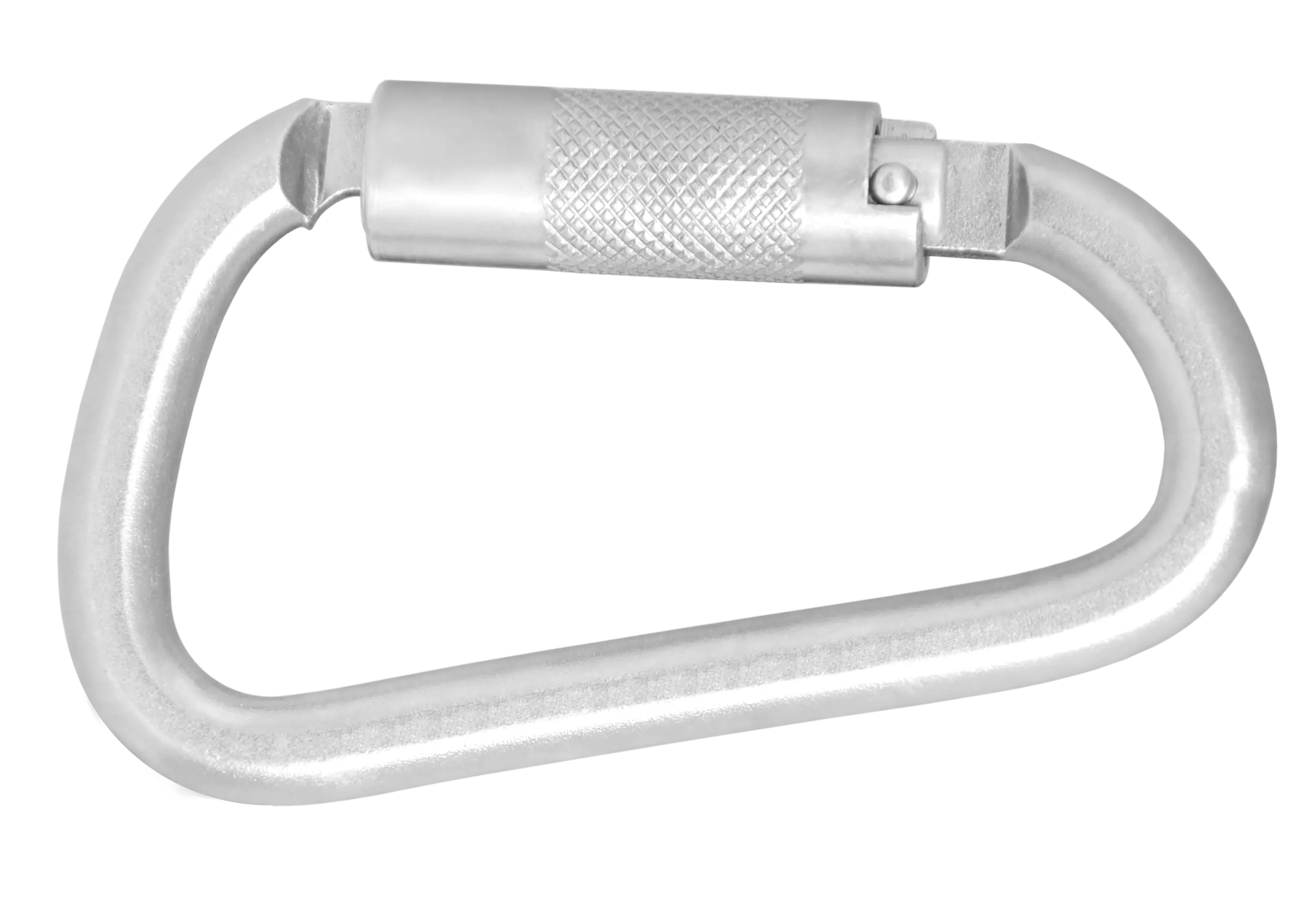 Stahlkarabiner mit Automatikverschluss Vierteldrehung (Twist-Lock) - Keylock Version