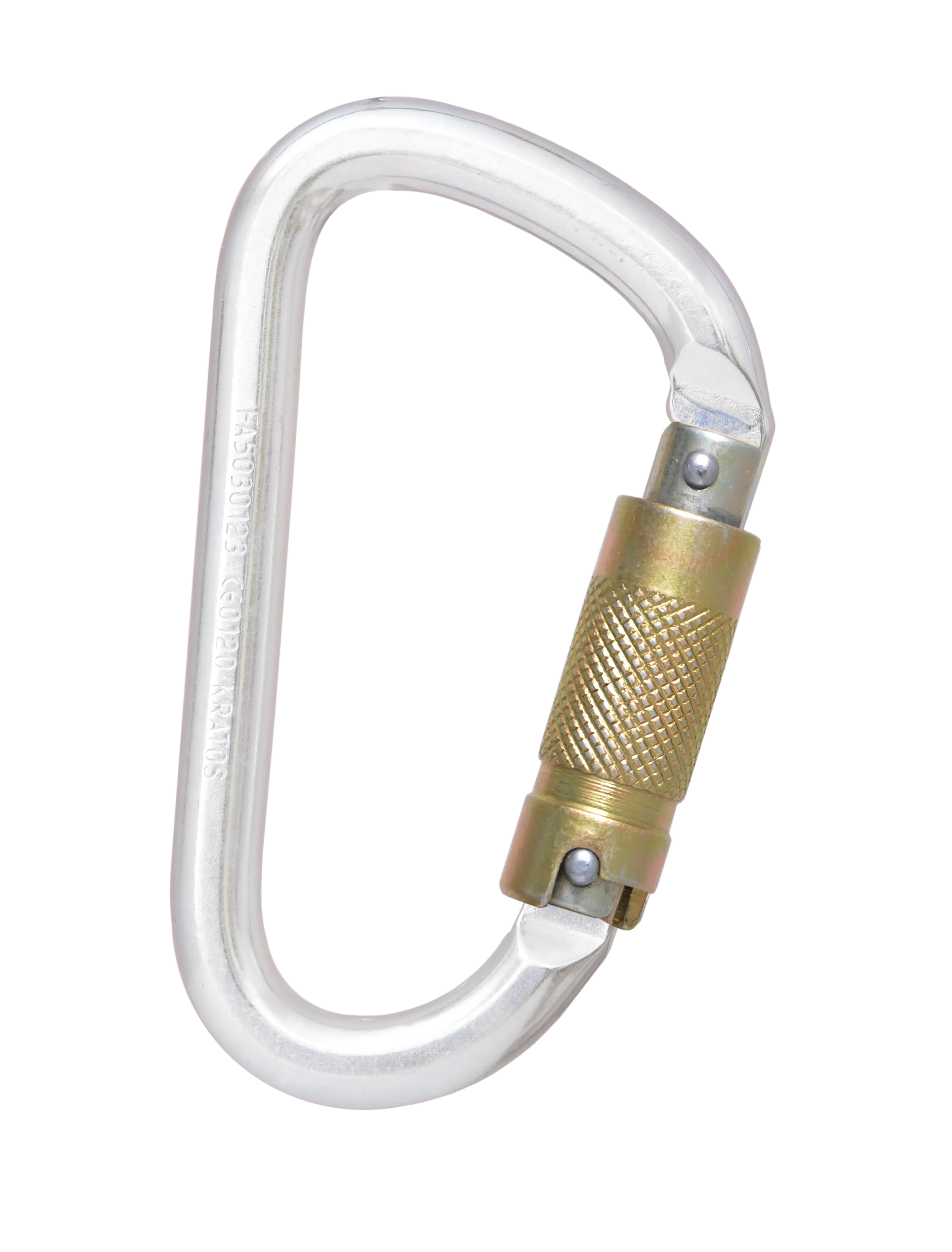 Stahlkarabiner mit dreifach wirkendem Automatikverschluss