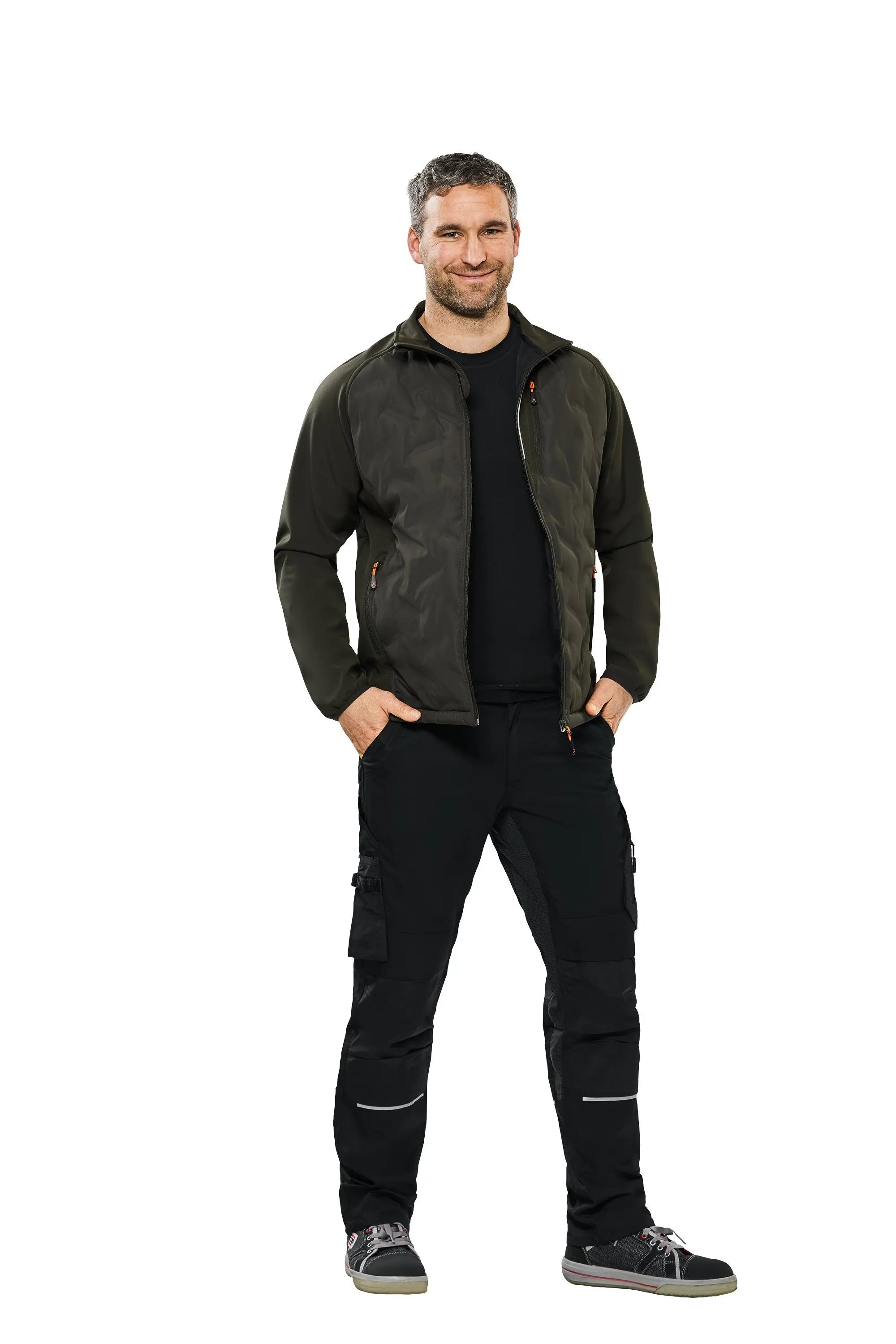 Strike Jacke Herren Ganzjährig, Frühling, Herbst Planam oliv - KERA Arbeitsschutz