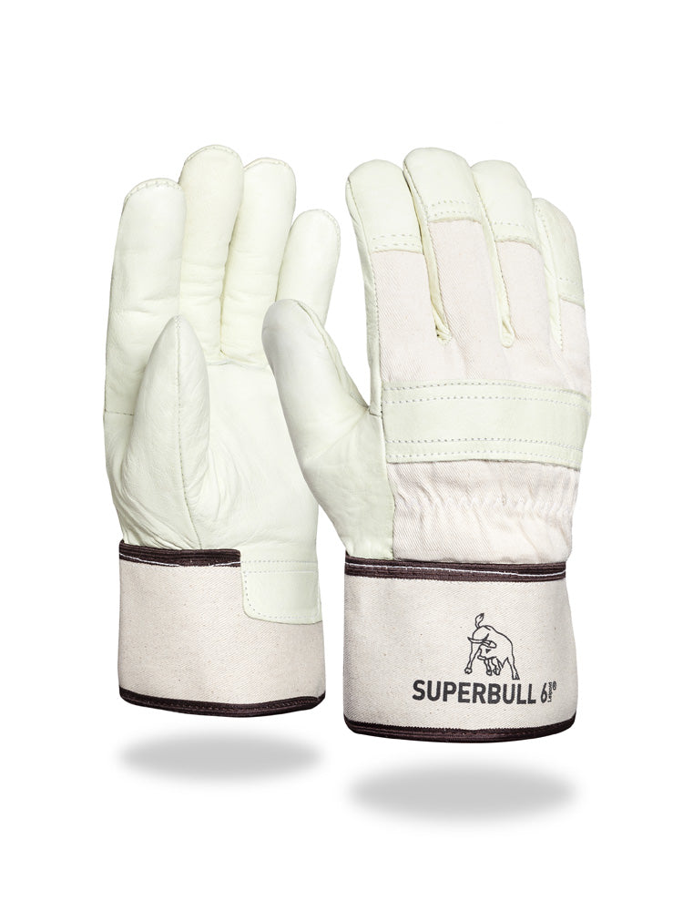 SuperBull® 6 | Büffelnarbenlederhandschuh | Winter | Gr. 11