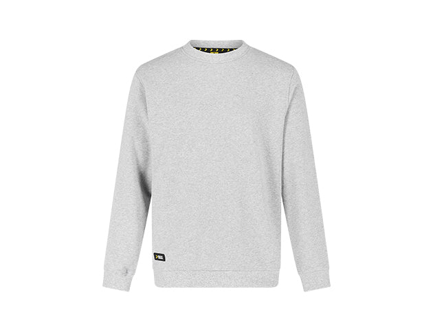 Pullover mit Rundhalsausschnitt Hellgrau Safety Jogger Workwear TANO CREWNECK