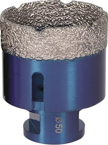 TECWERK Diamant-Fliesenbohrer PRO M14 Länge 60,5 mm 1-teilig Segmentanzahl 1 M14 Ø 50 mm Länge 60.5 mm geeignet für Fliesen / Feinsteinzeug / Mosaik / Granit / Naturstein