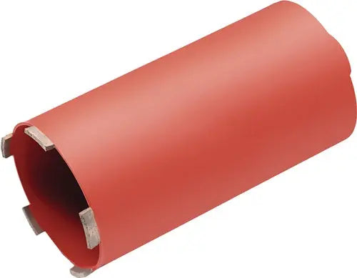 TECWERK Diamantbohrkrone 1/2 ″ Ø 132 mm Länge 165 mm geeignet für Betonrohre / Klinker / Kellerstein / weicher + harter Kalksandstein / Ziege / Beton / Poroton / Baumaterialien
