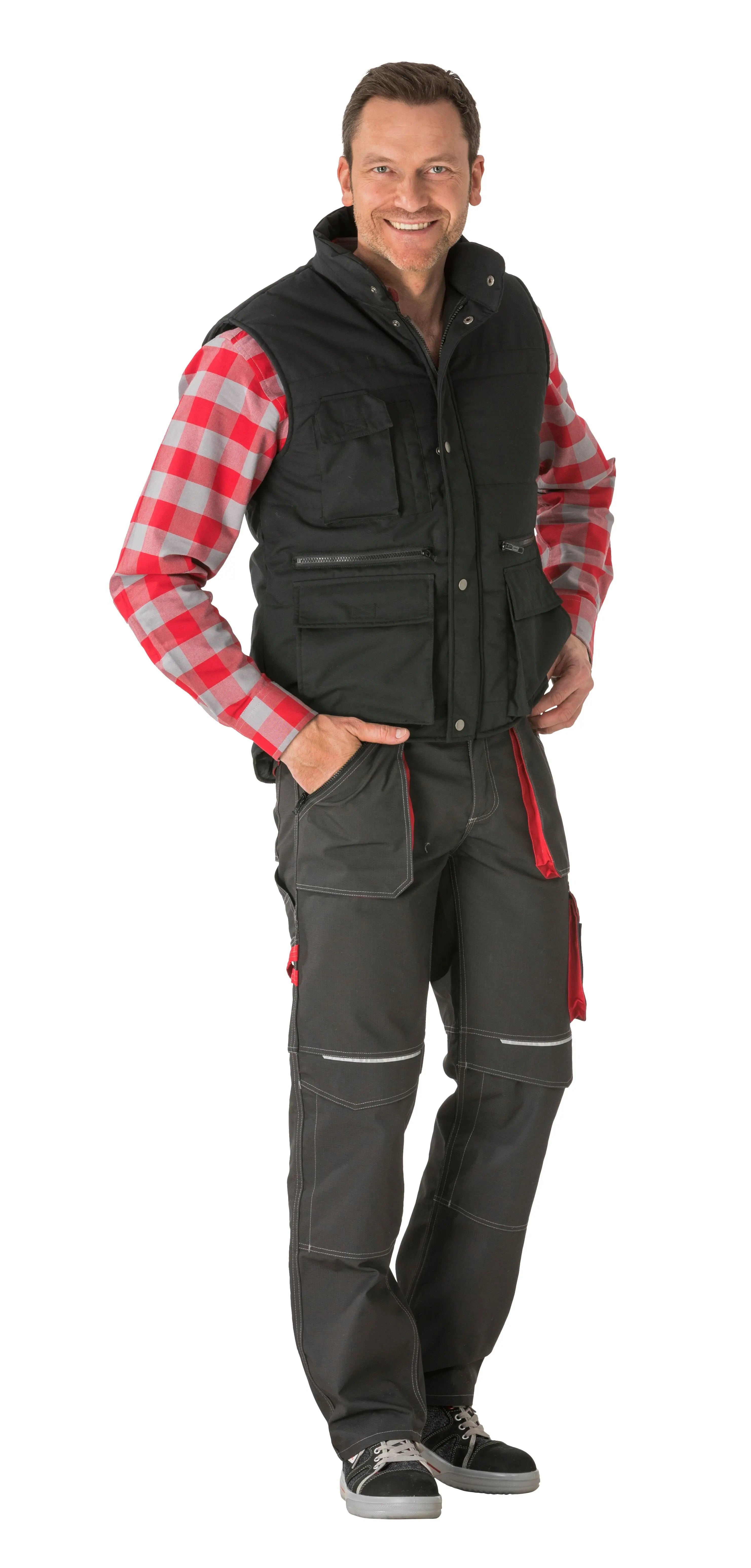 Turbo Weste Unisex Ganzjährig Planam schwarz - KERA Arbeitsschutz