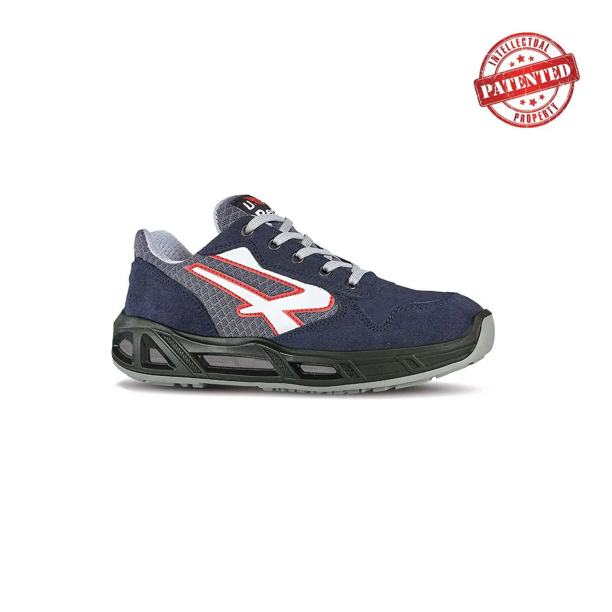 U-Power Sicherheitshalbschuhe S1PS ACTIVE CARPET s ESD DARK BLUE / GREY