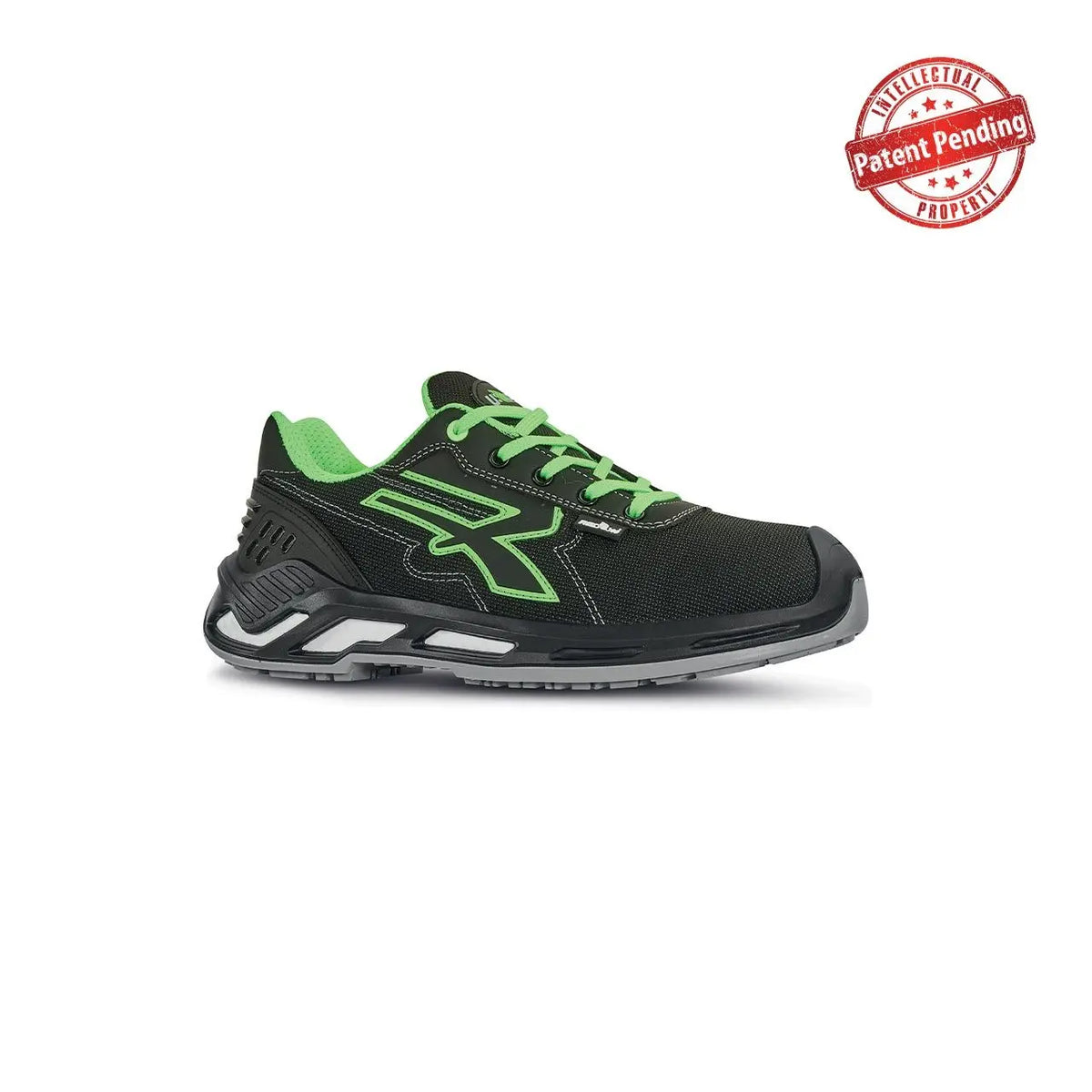 U-Power Sicherheitshalbschuhe S3S MILO s ESD BLACK / GREEN