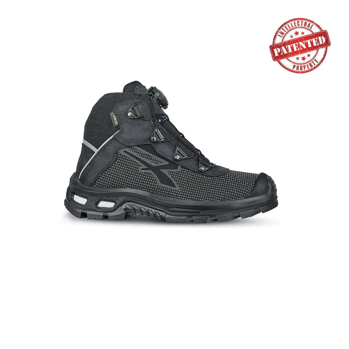 U-Power Sicherheitshochschuhe S7S KORA s BLACK