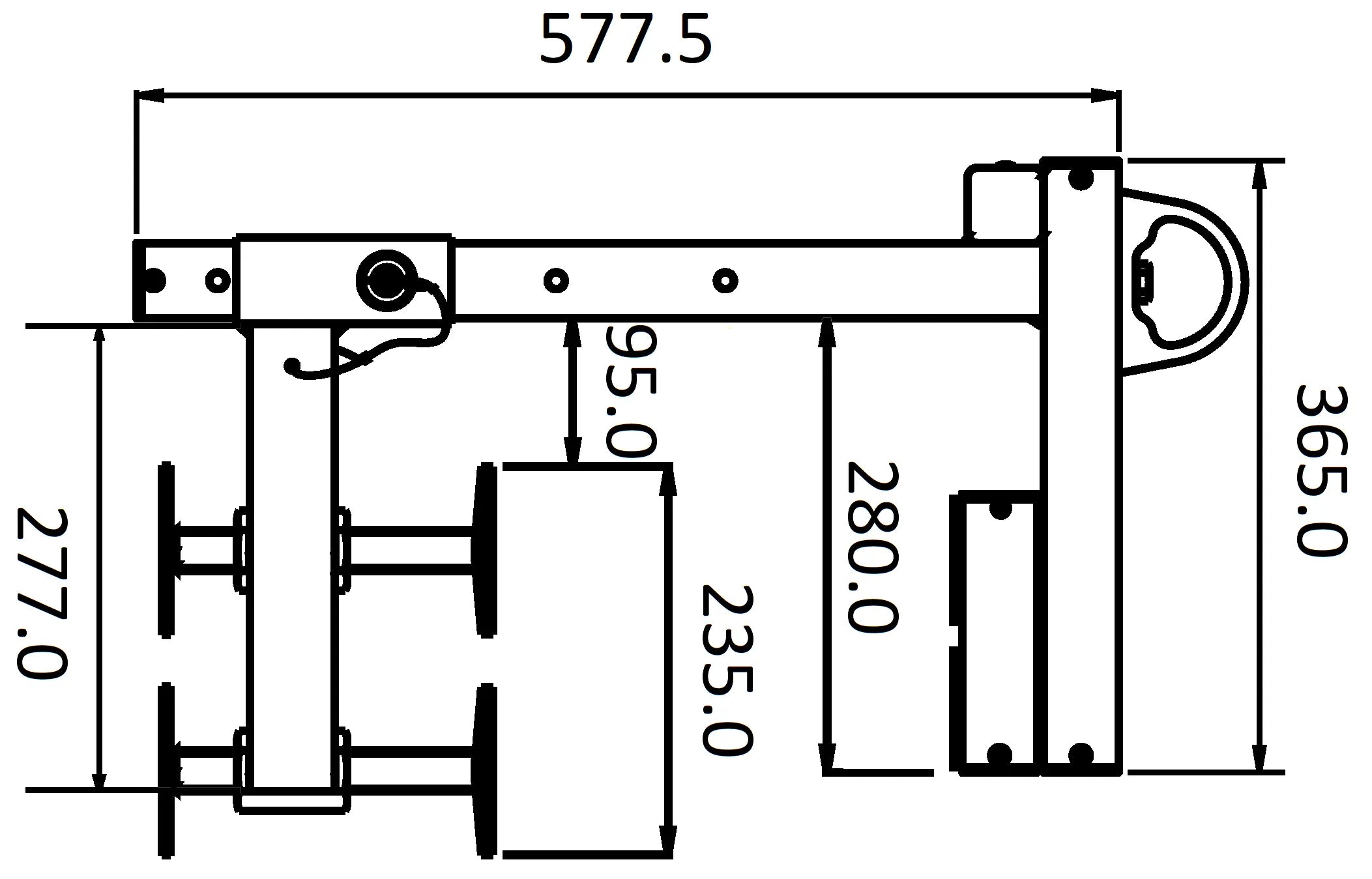 Verankerungspunkt WALLUTION für Brüstungen