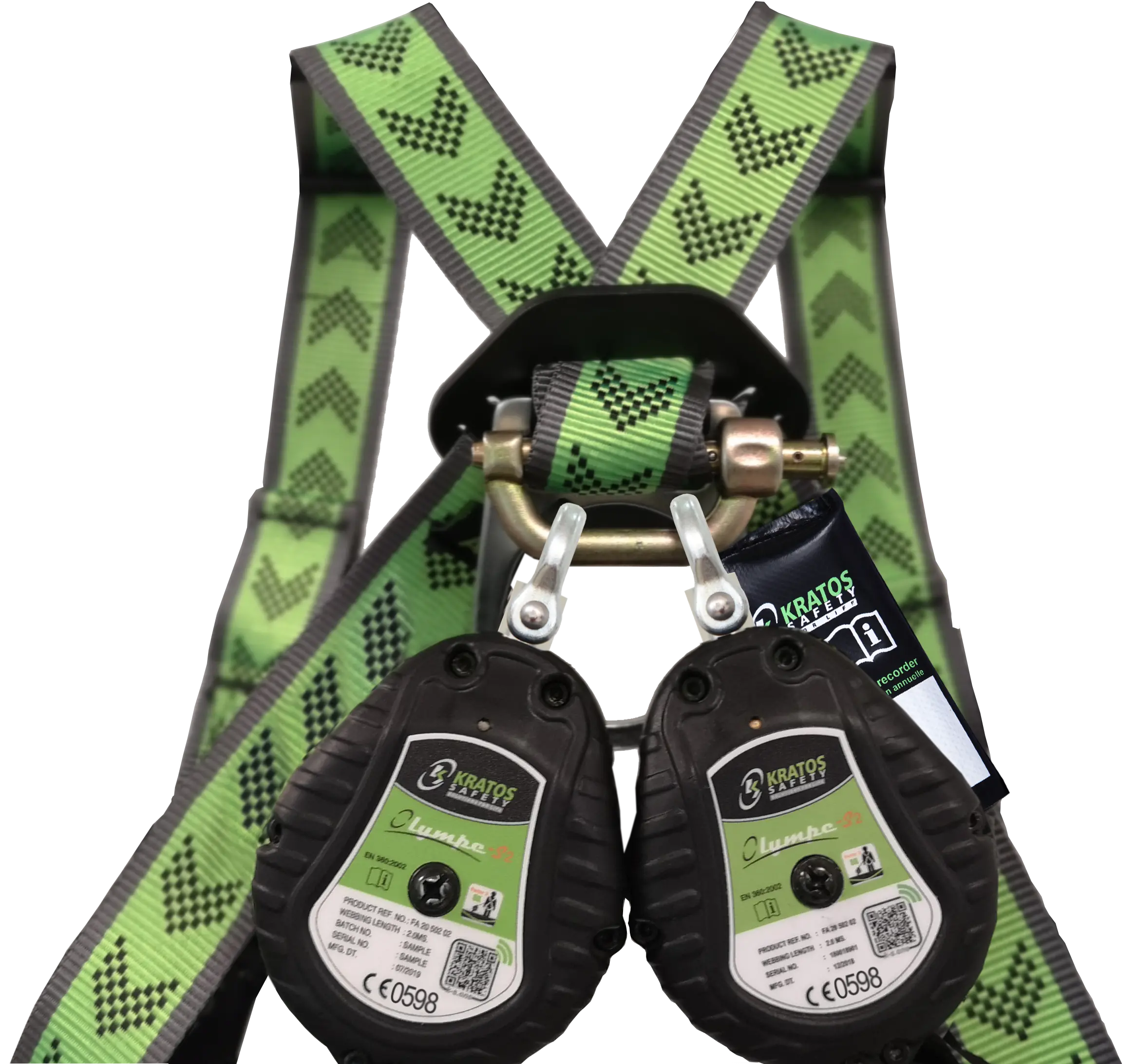 Verbindungselement für eine einfache Befestigung von OLYMPE-S2 Höhensicherungsgeräten