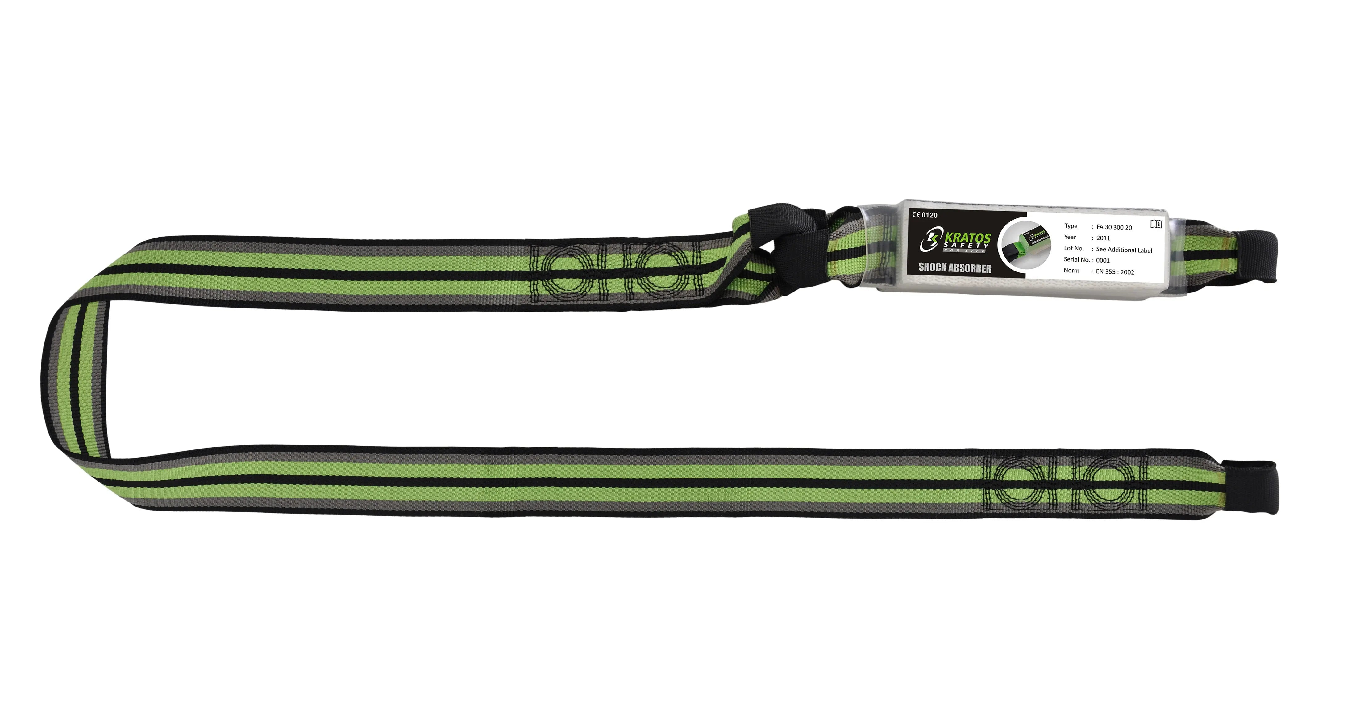 Verbindungsmittel mit Falldämpfer aus Gurtband 1,80 m ohne Karabiner