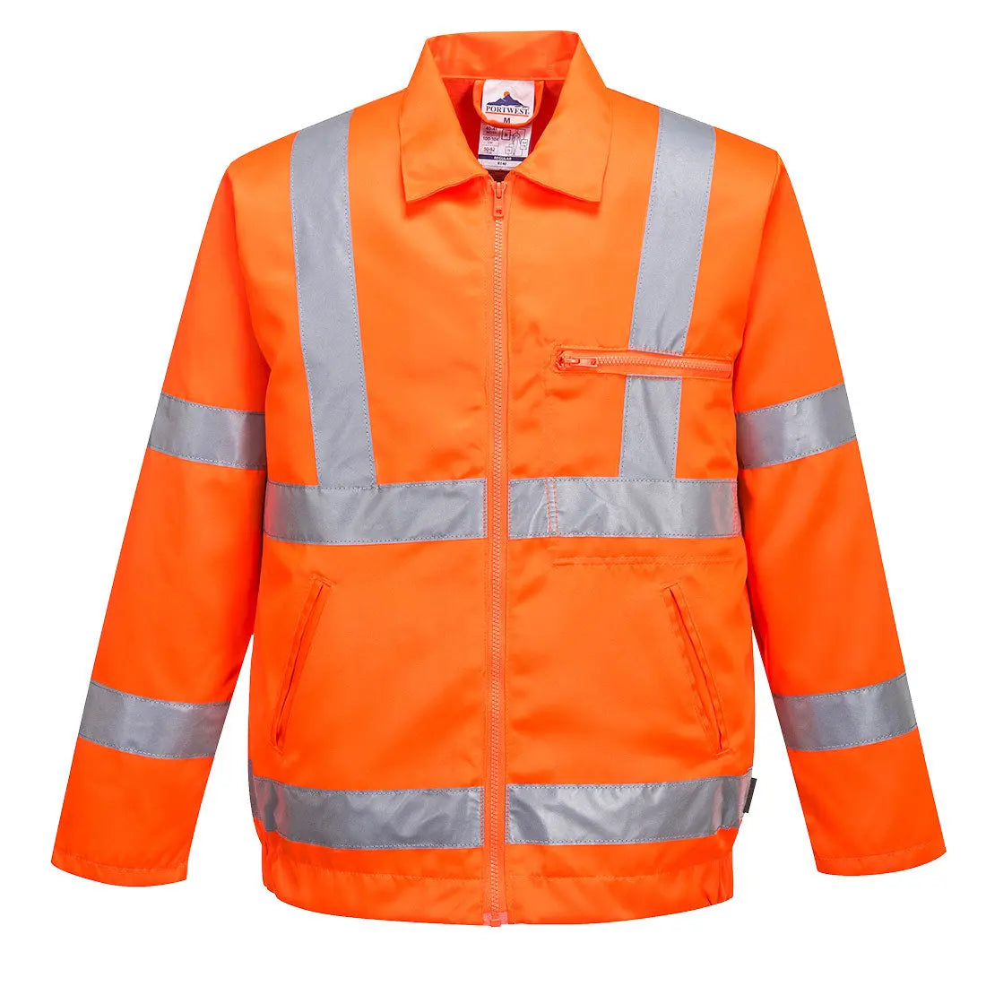 Warnschutz Pilotjacke aus Polyester-Baumwolle, RIS RT40 - KERA Arbeitsschutz