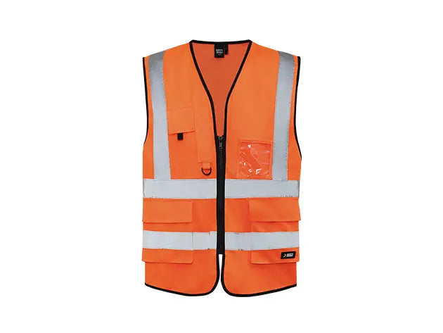 Arbeitsjacken Orange Safety Jogger Workwear SCUTI HV VEST