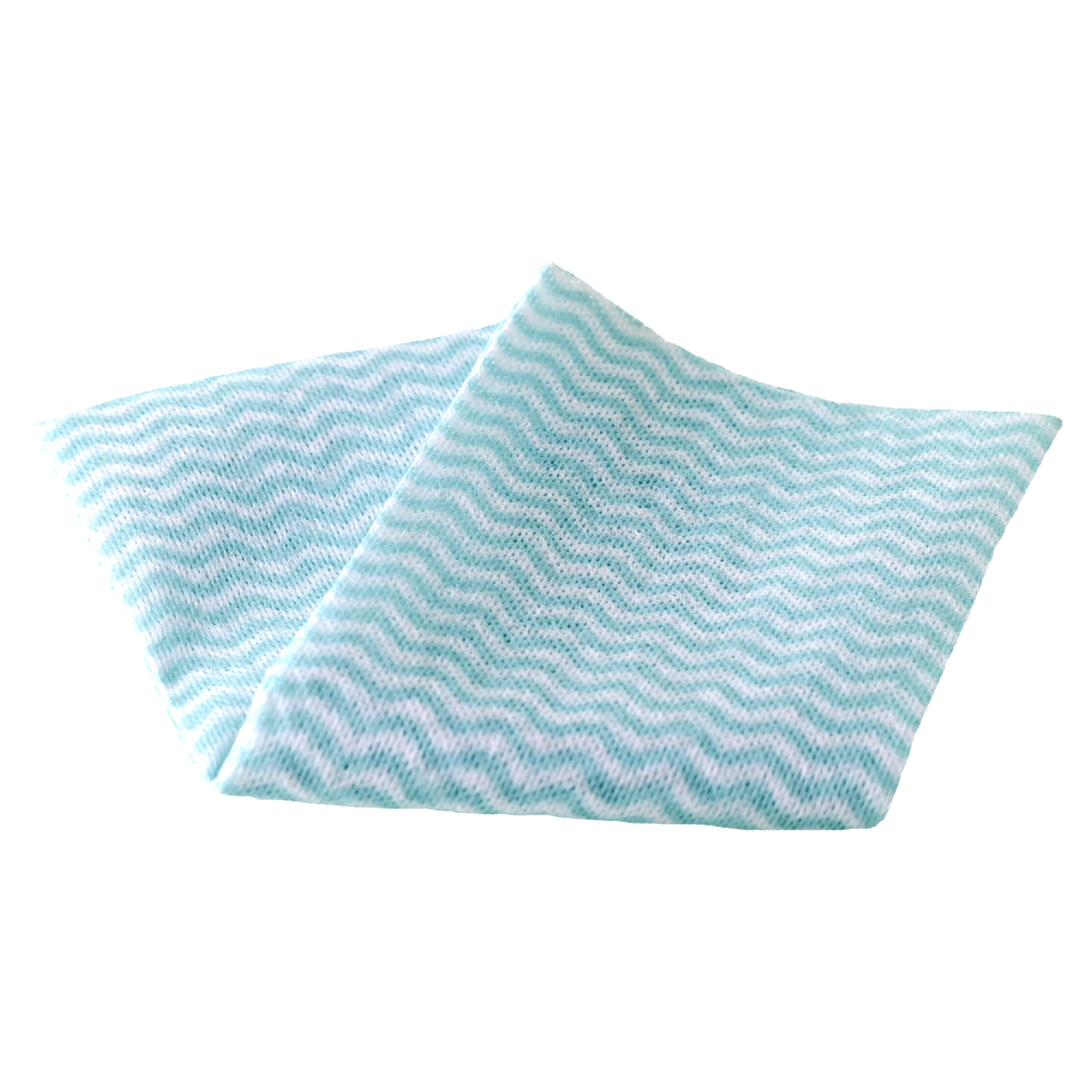 Wischtuch, grün / weiß, Karton à 900 Stück