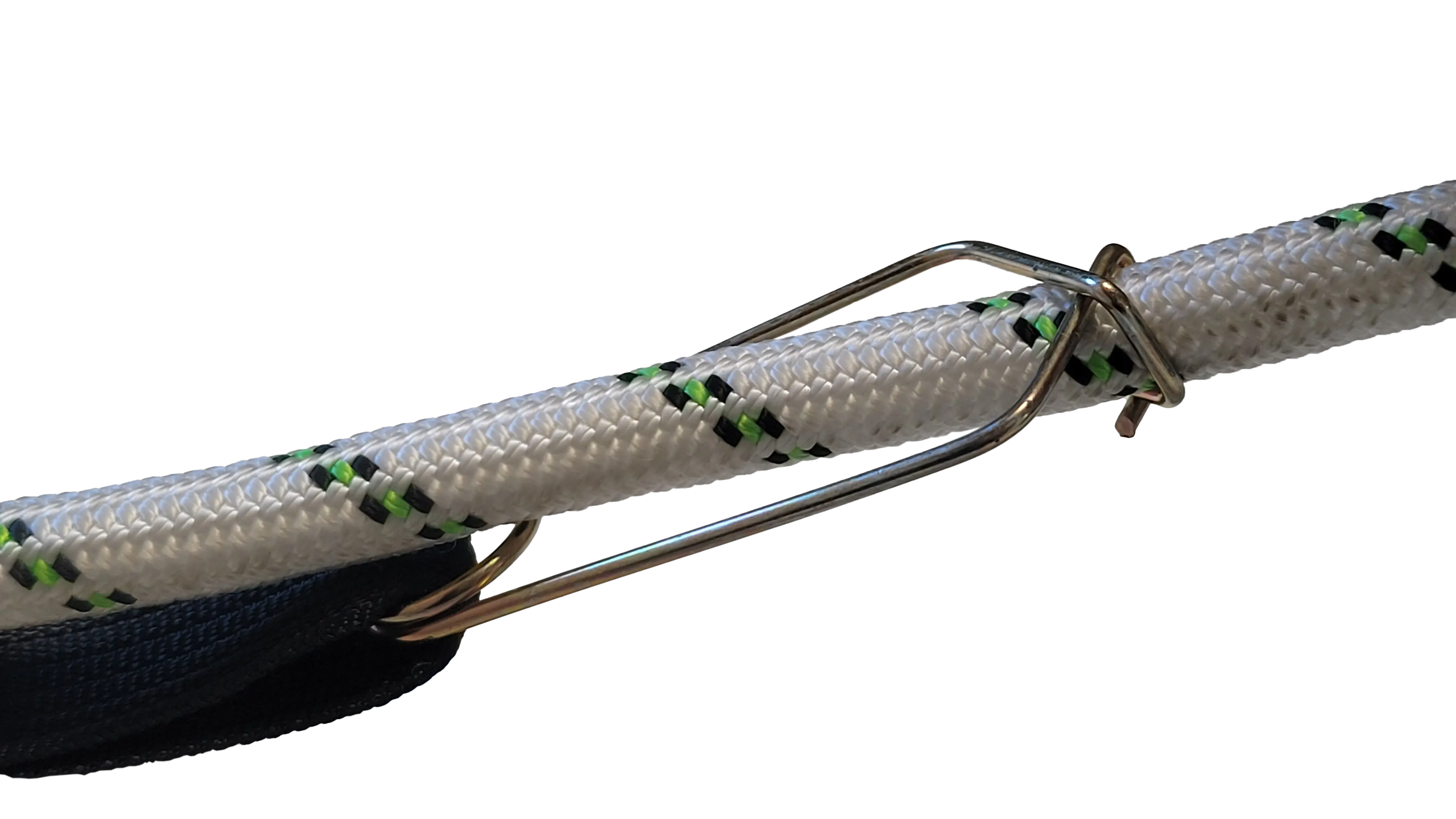 Zu öffnende Schutzhülle (Seilschutz)