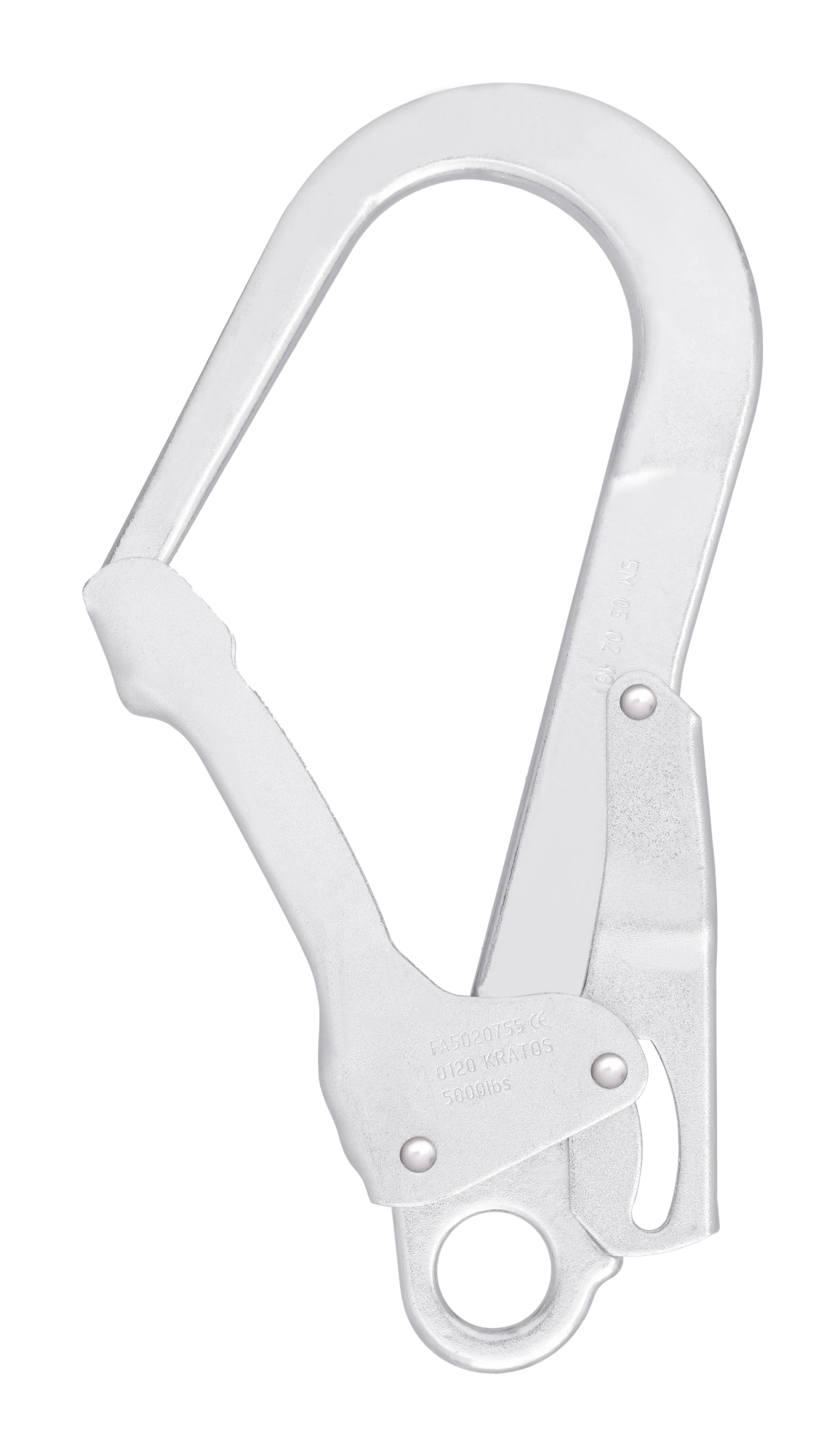 Gerüsthaken mit doppelt wirkendem Automatikverschluss