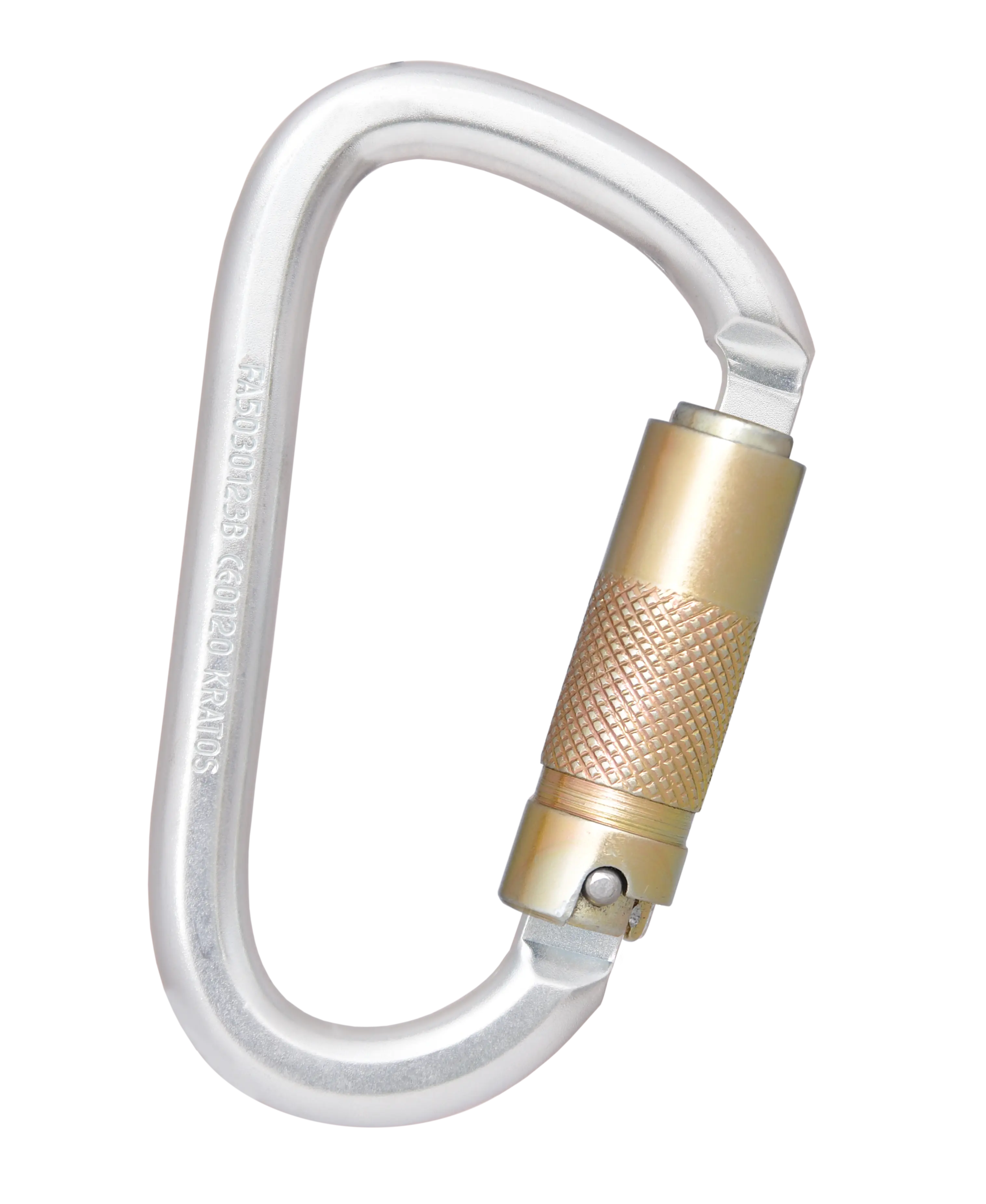 Stahlkarabiner mit dreifach wirkendem Automatikverschluss (Triple-Lock) - Keylock Version