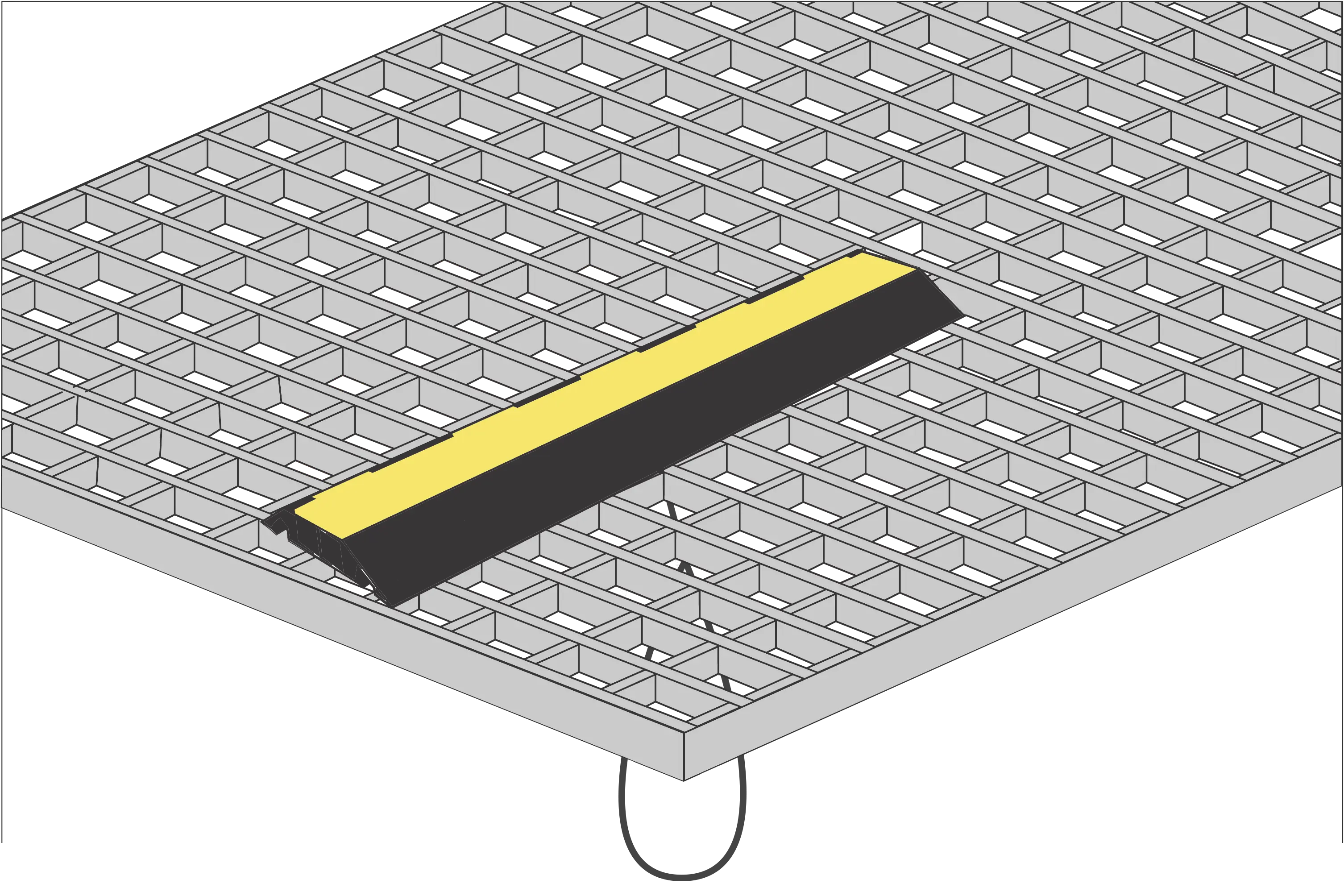 CROSSLOOP, Anschlagpunkt für Gitterroste