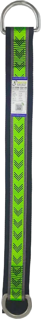 Kranverankerungs-Lanyard, 70 mm breites Gurtband und D-Ring aus Stahl