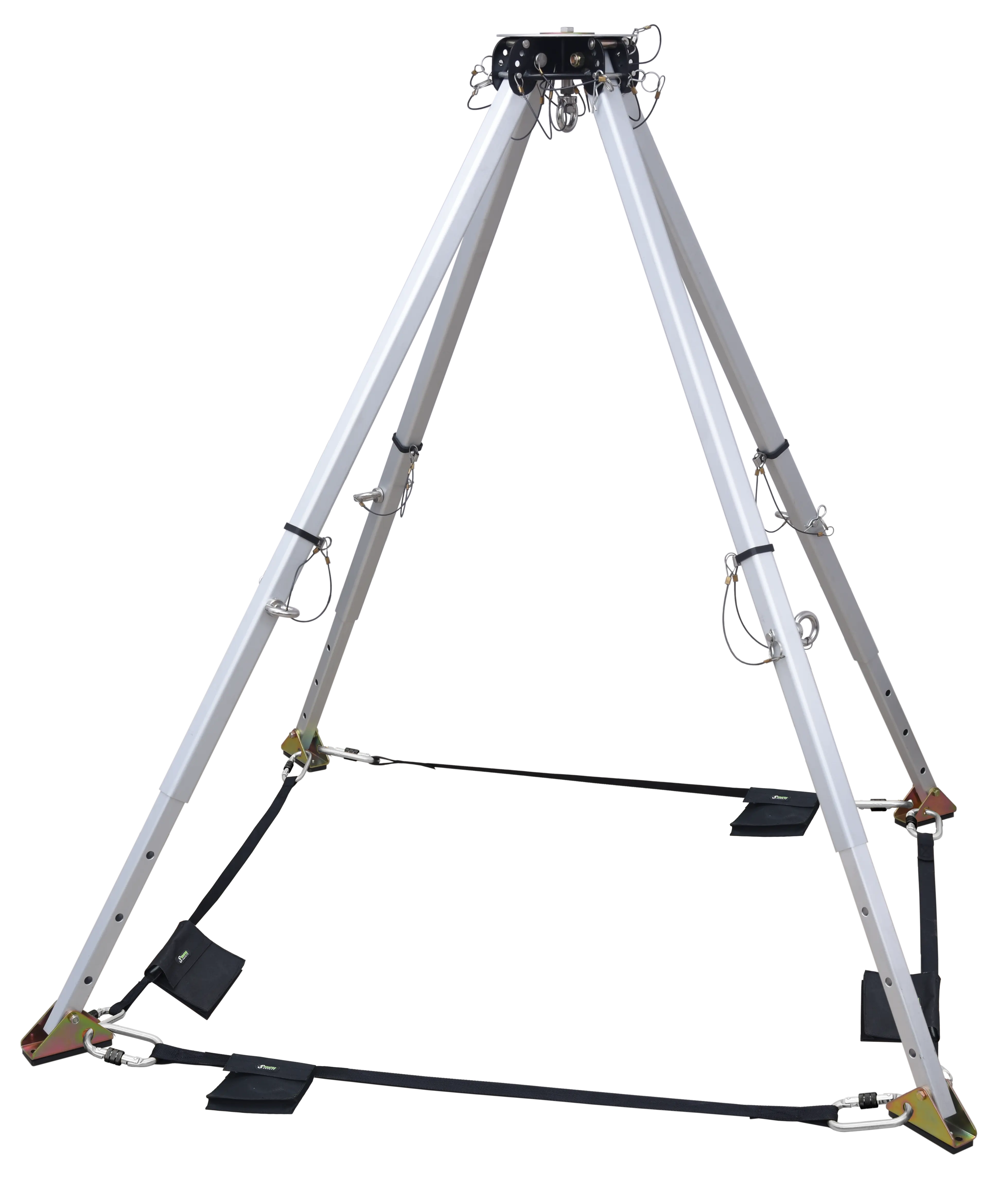 QuadPod für die Rettung an Felsvorsprüngen oder am Berg und bei beengten Platzverhältnissen