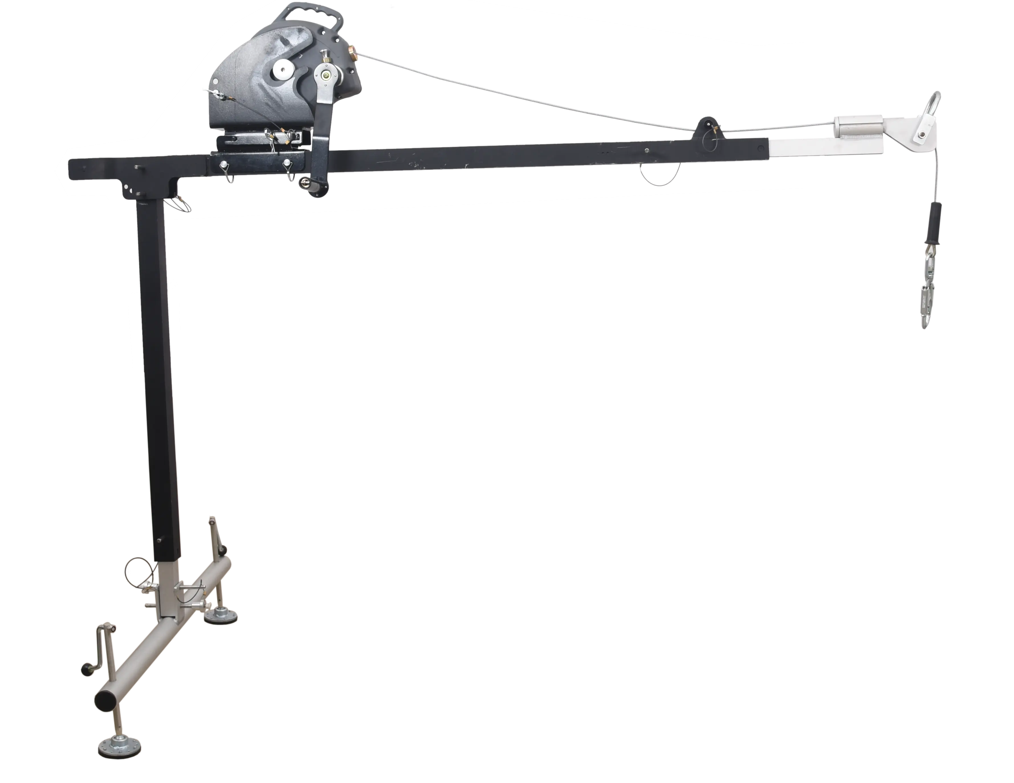 EasySafeWay 2 – Aufgehängter Verankerungsausleger mit ausziehbarem Arm für Zugang, Bergung und Rettung in engen Bereichen